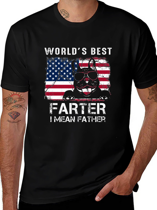 Worlds Best Farter I Mean Father Graphic T-Shirt