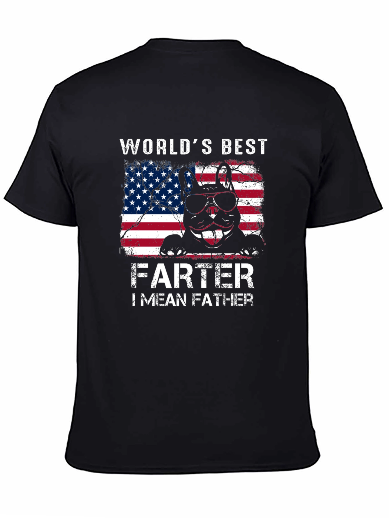 Worlds Best Farter I Mean Father Graphic T-Shirt
