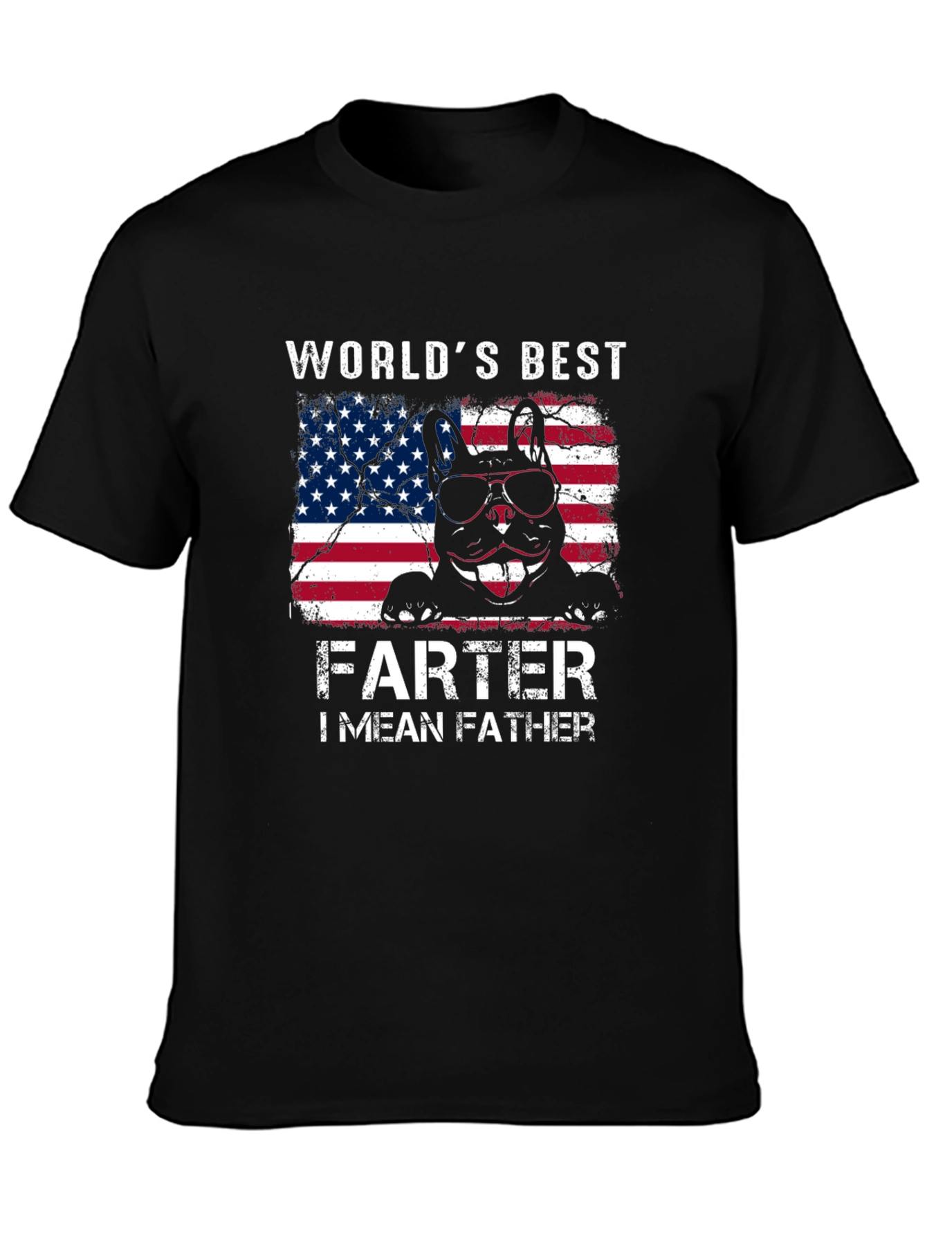 Worlds Best Farter I Mean Father Graphic T-Shirt