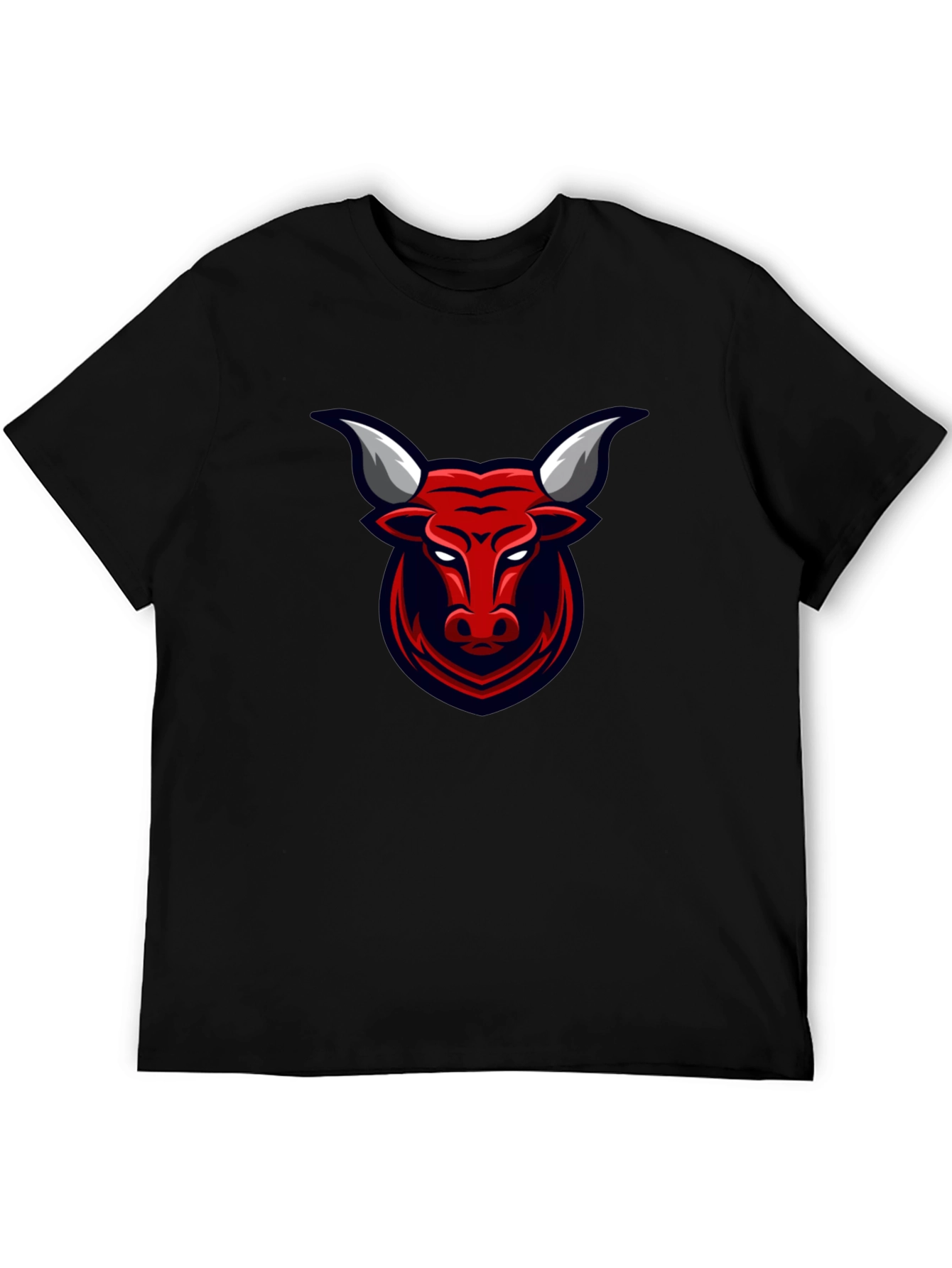 Red Bull Graphic Print Black T-Shirt
