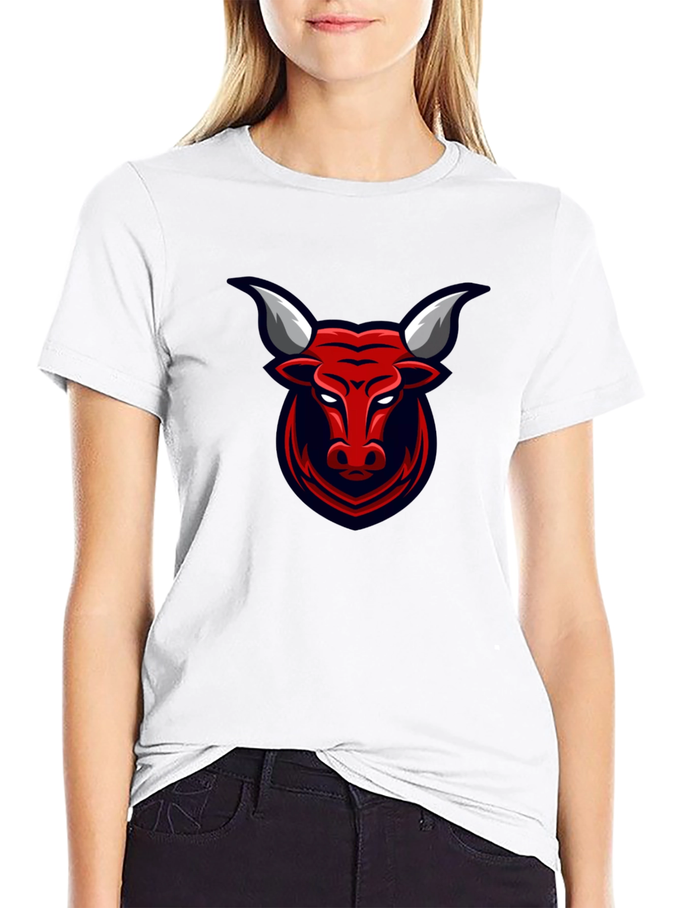 Red Bull Graphic Print Black T-Shirt