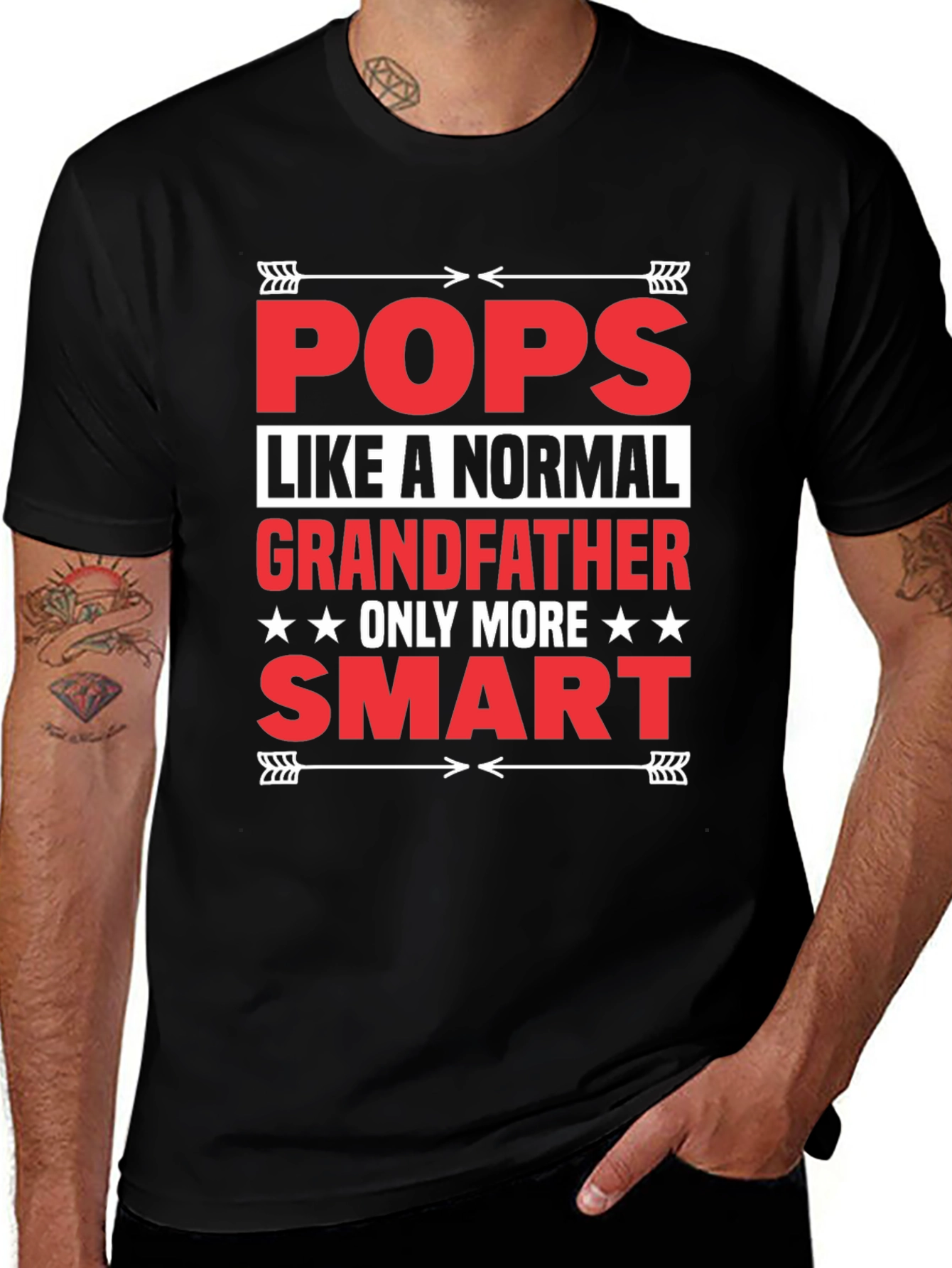Funny Pops Grandfather T-Shirt
