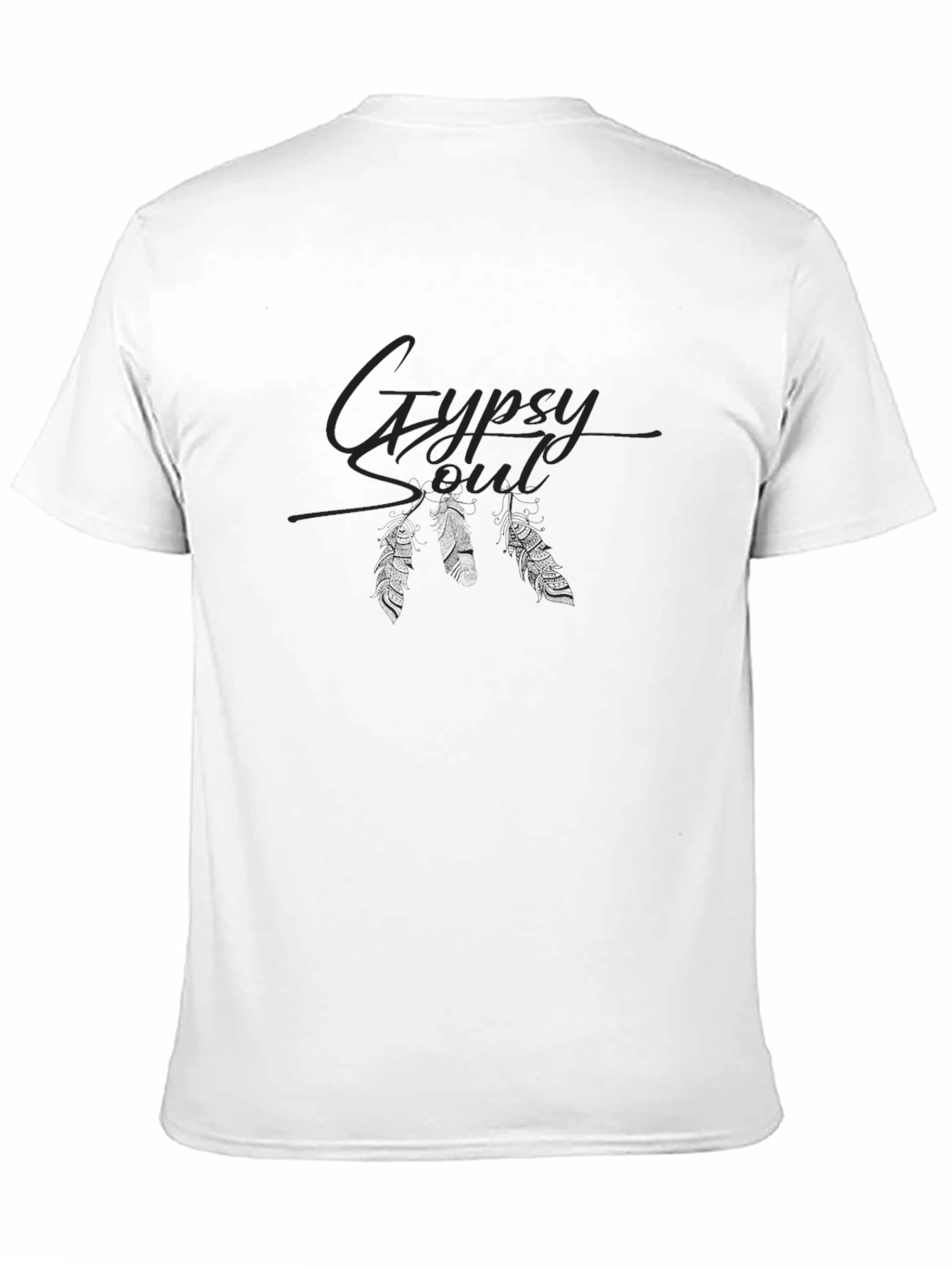 Gypsy Soul Black Graphic Tee Shirt