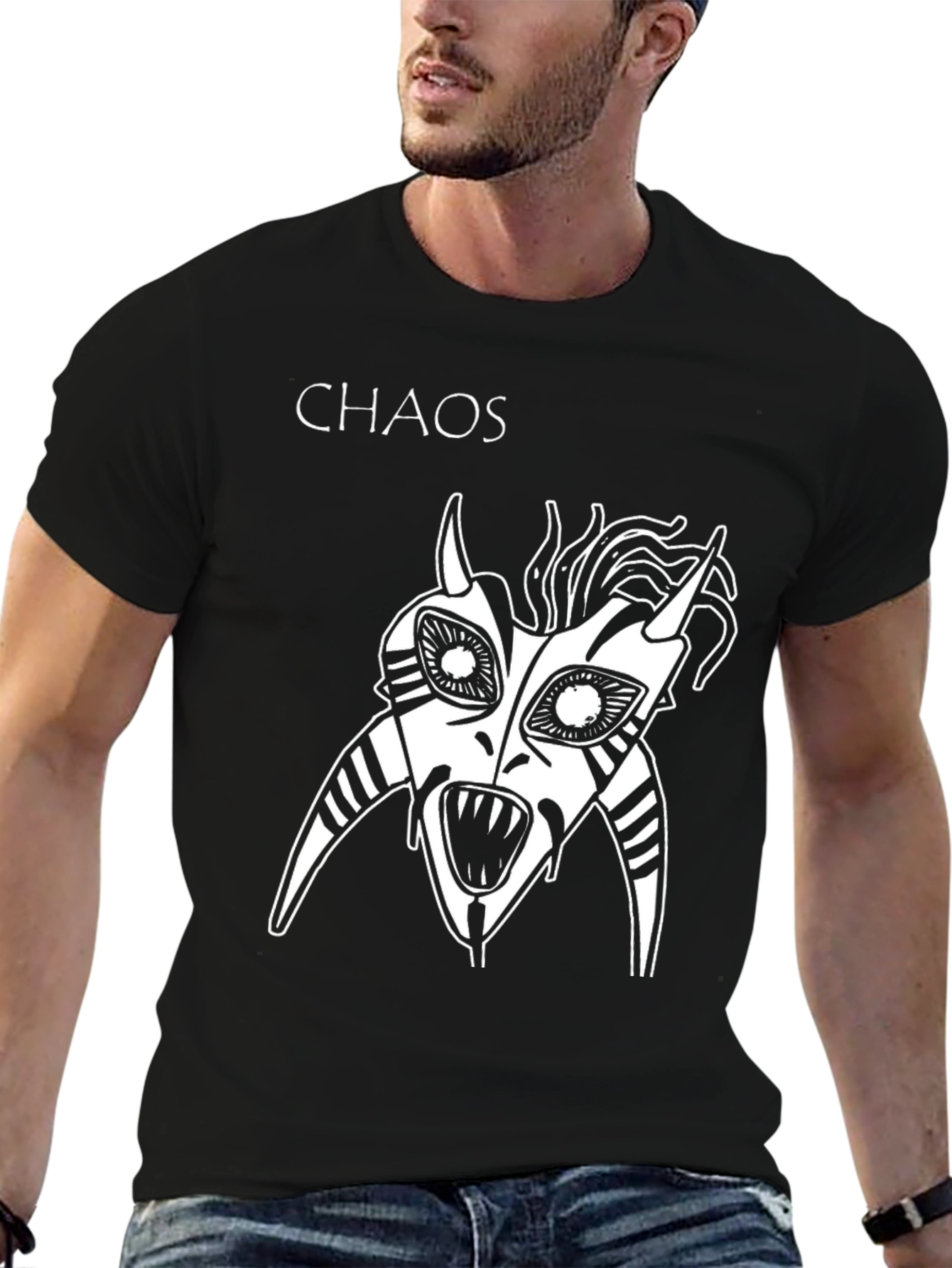 Chaos Graphic T-Shirt - Unique Design