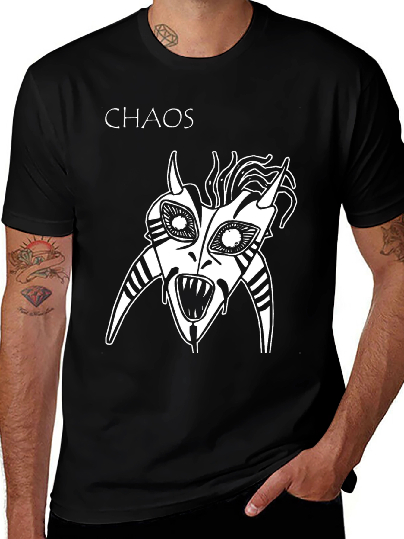 Chaos Graphic T-Shirt - Unique Design