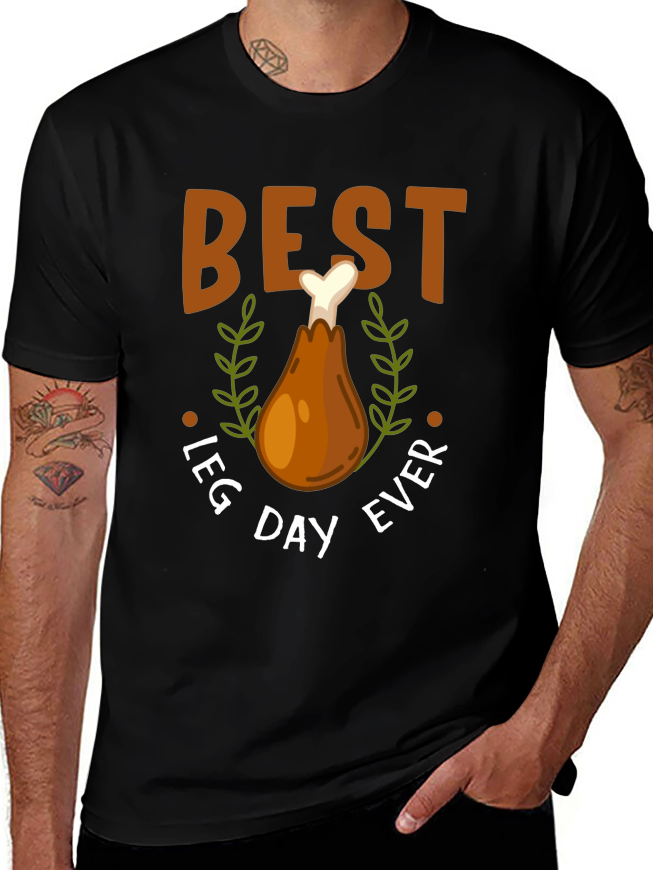 Best Leg Day Ever Turkey T-Shirt