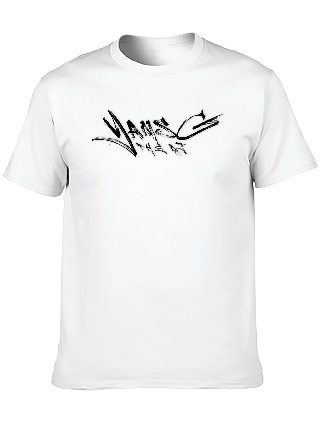 Black Graphic Tee - Modern Streetwear Style