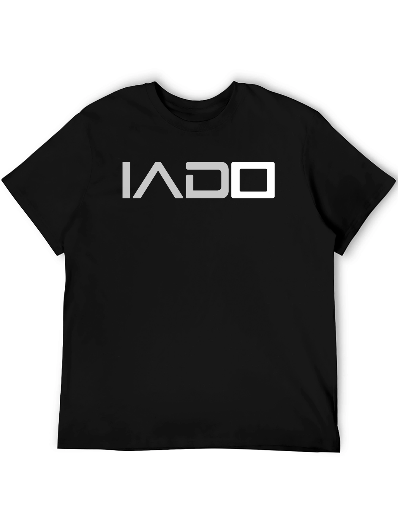 IADO Graphic Print Black T-Shirt