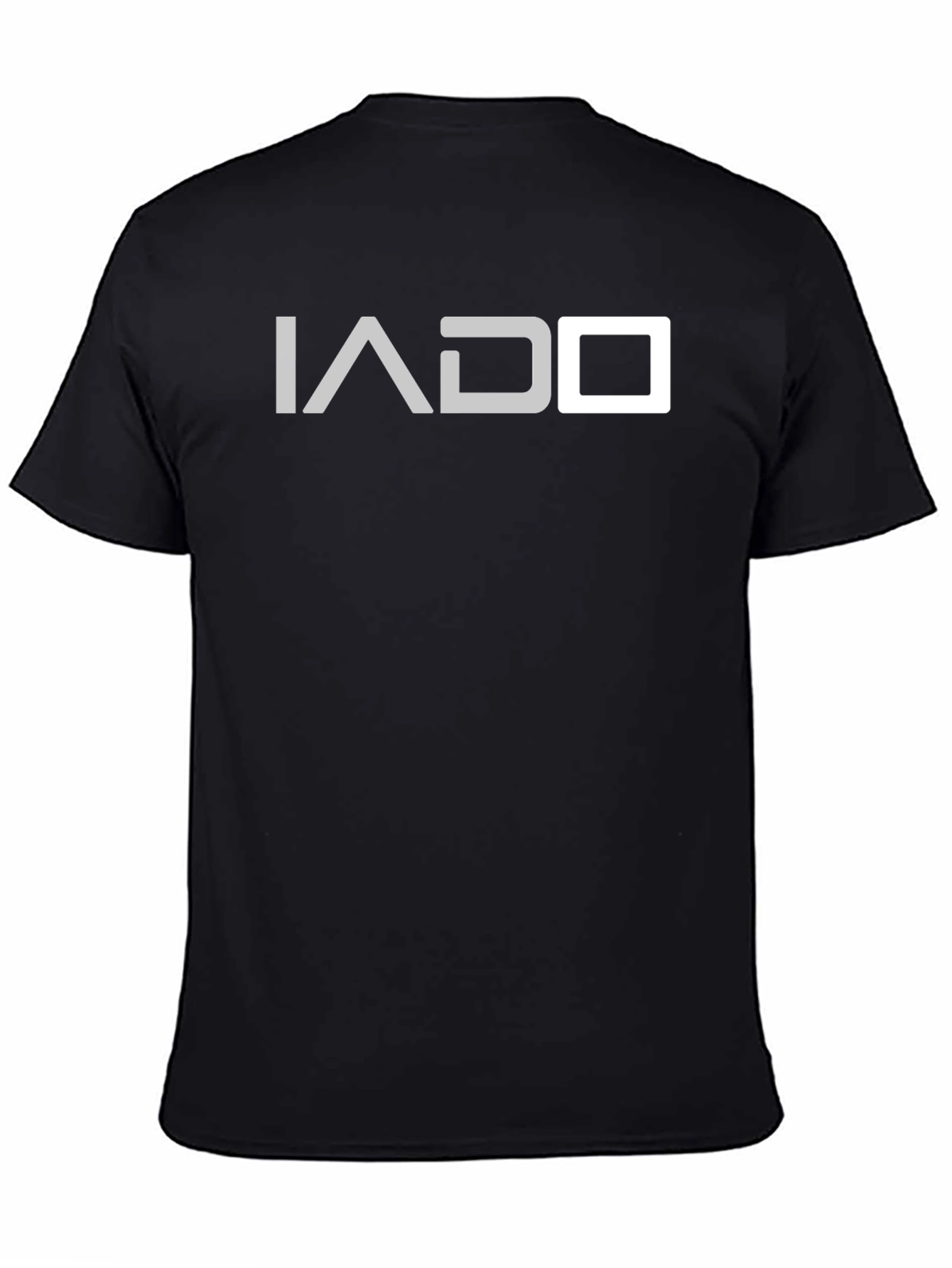 IADO Graphic Print Black T-Shirt