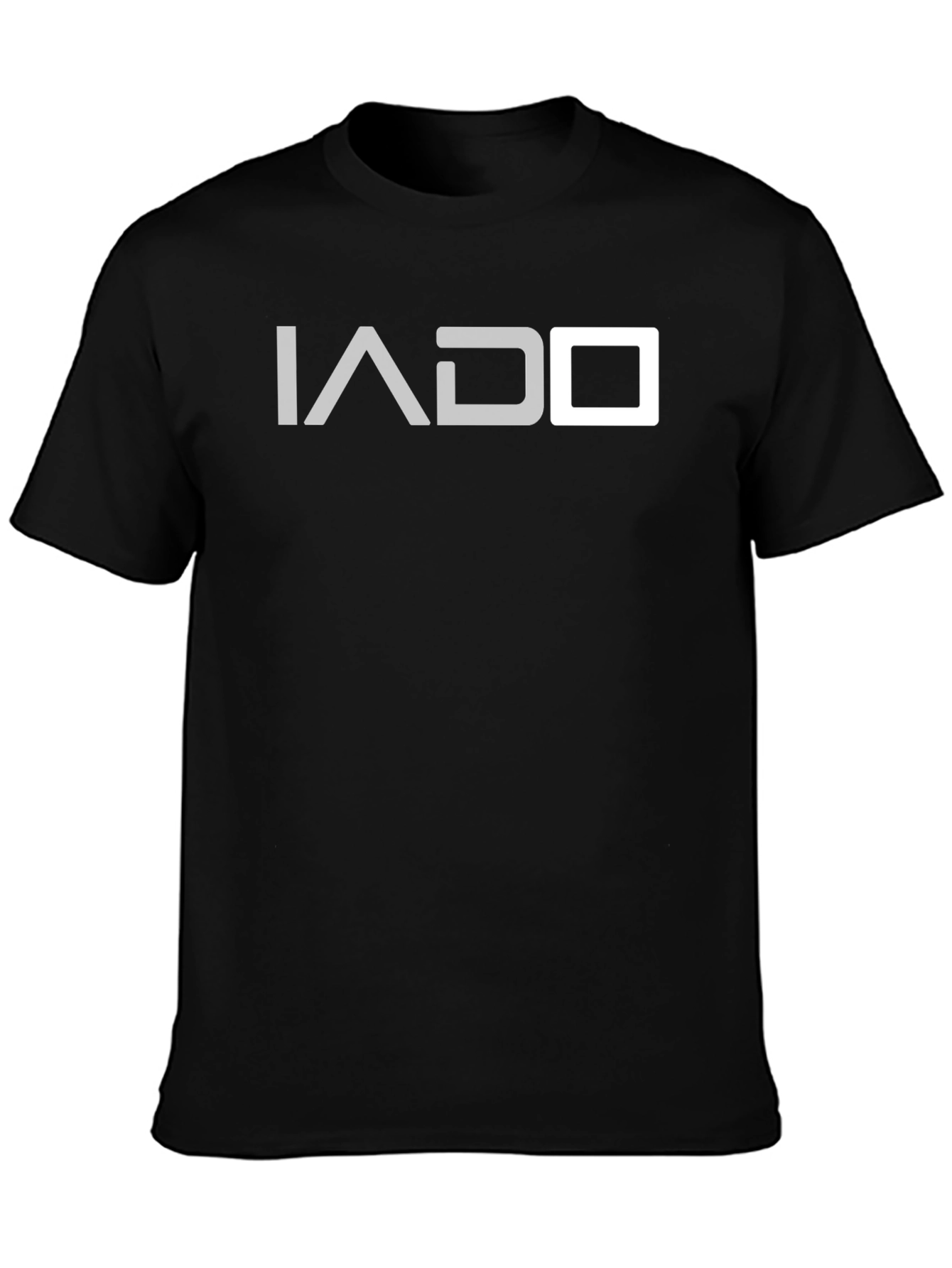 IADO Graphic Print Black T-Shirt