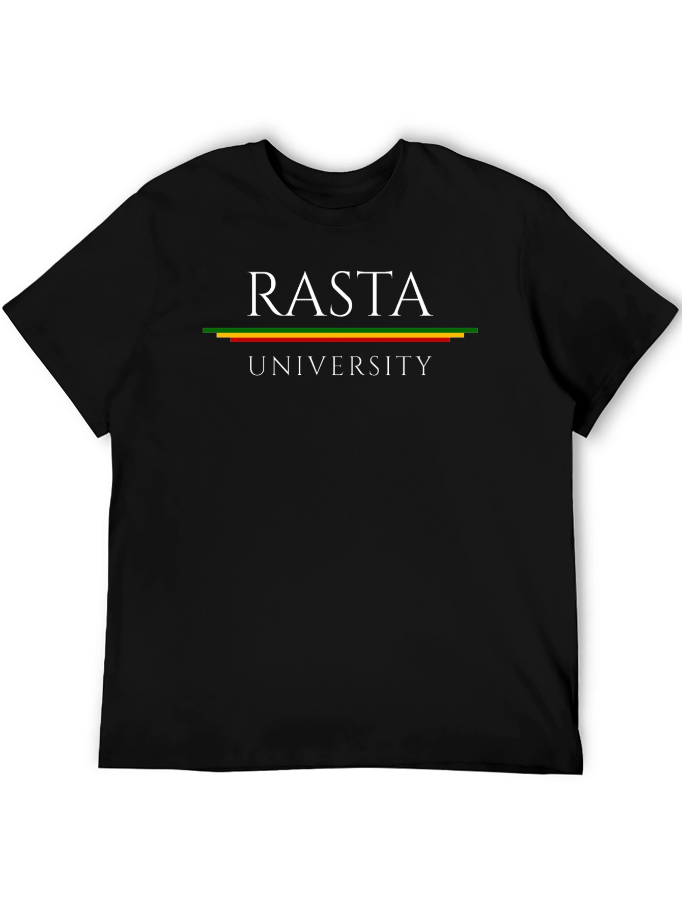 Rasta University Graphic T-Shirt - Reggae Style
