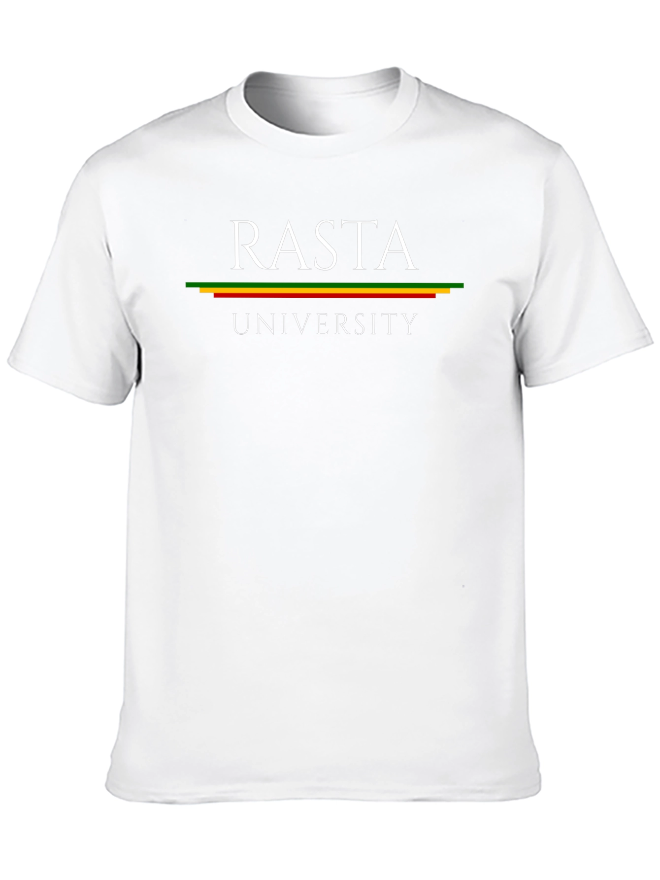 Rasta University Graphic T-Shirt - Reggae Style