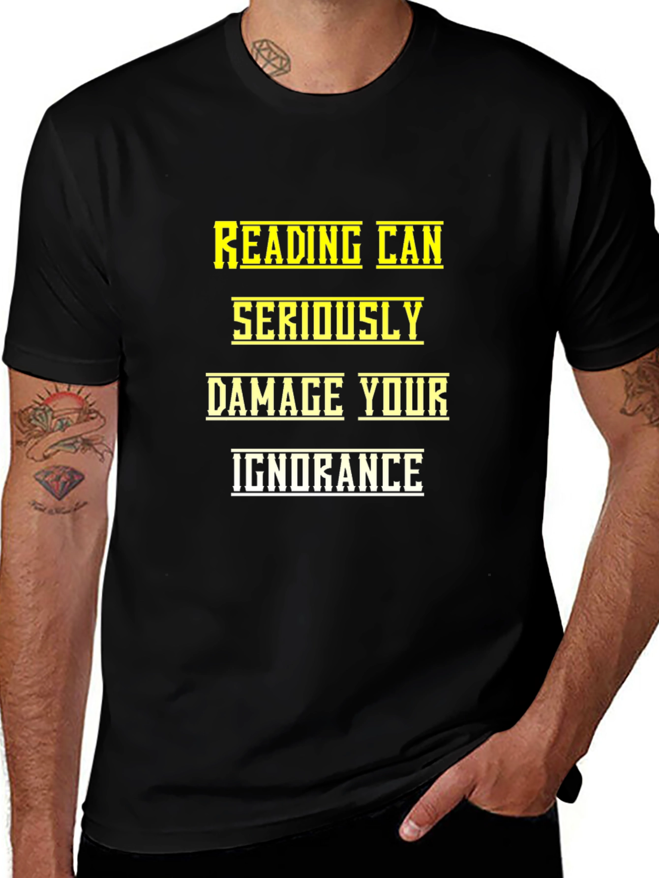 Reading Can Seriously Damage Your Ignorance T-Shirt