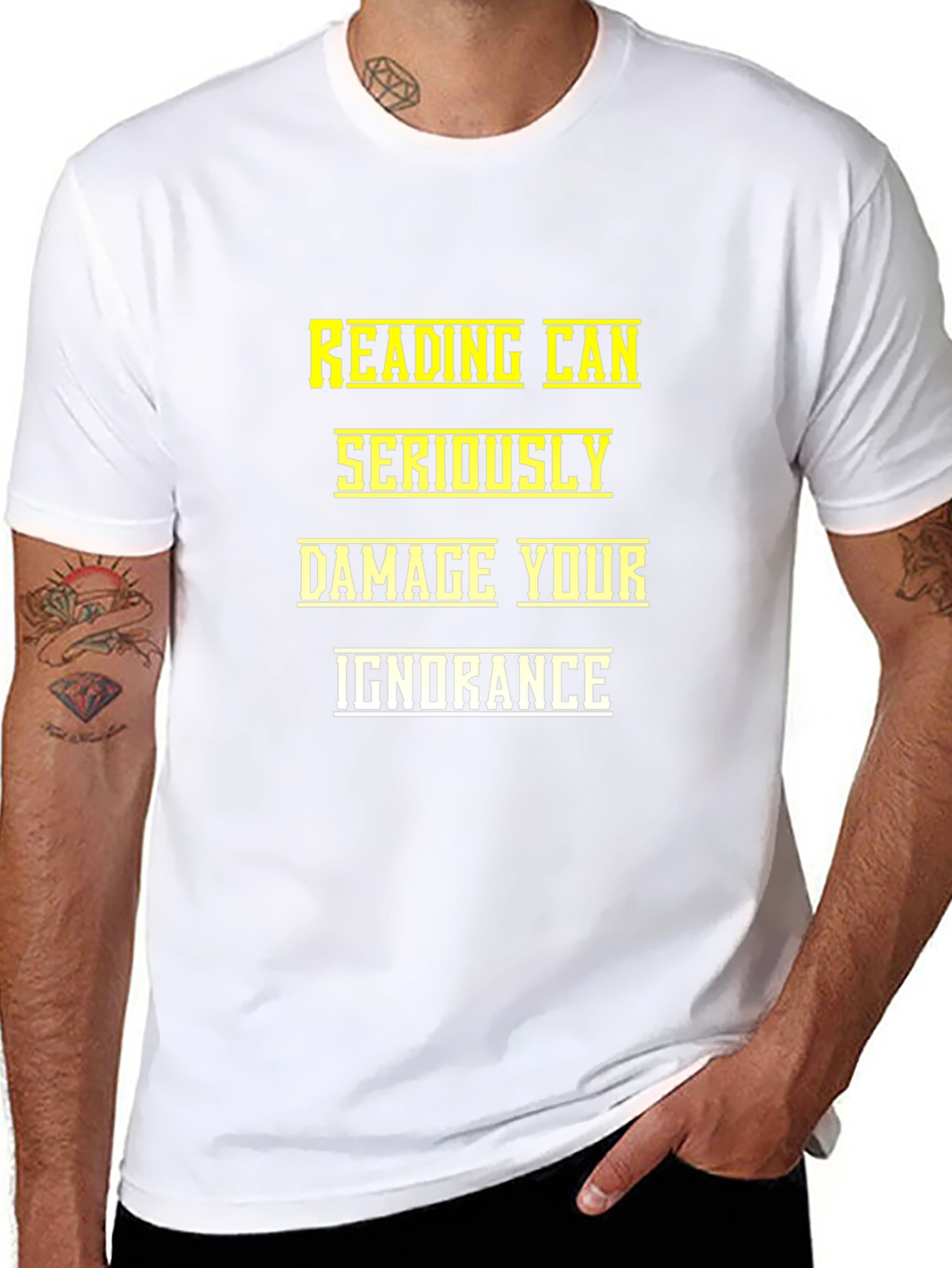 Reading Can Seriously Damage Your Ignorance T-Shirt