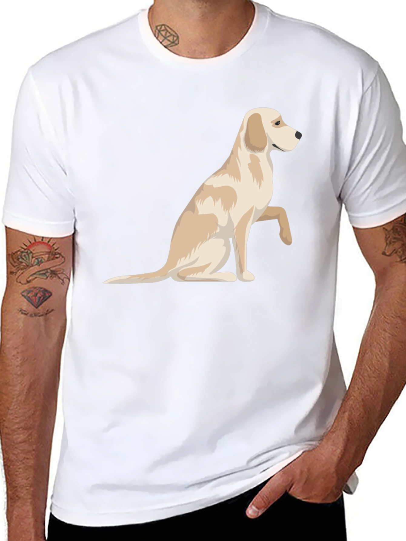 Dog Graphic T-Shirt - Casual Comfort