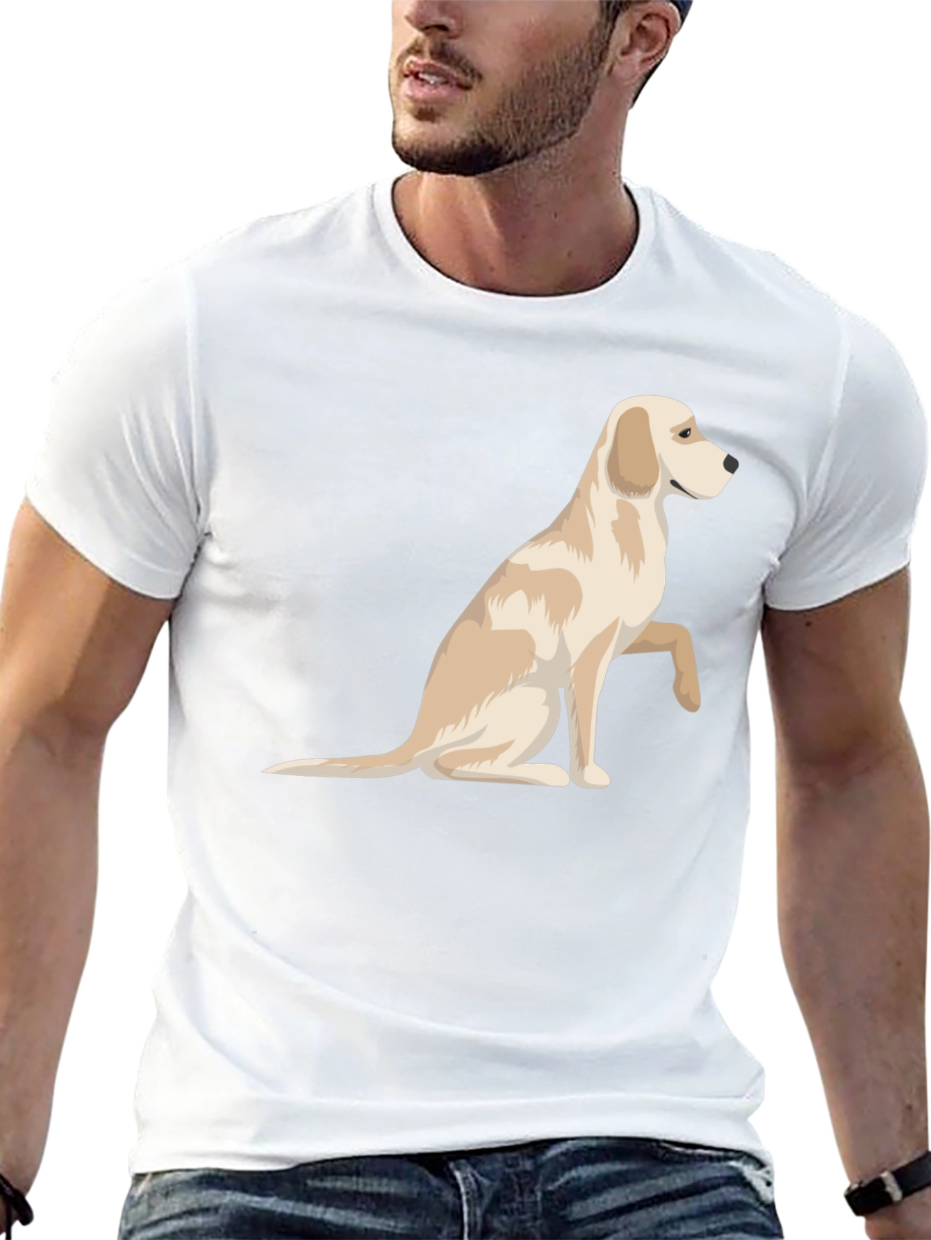 Dog Graphic T-Shirt - Casual Comfort