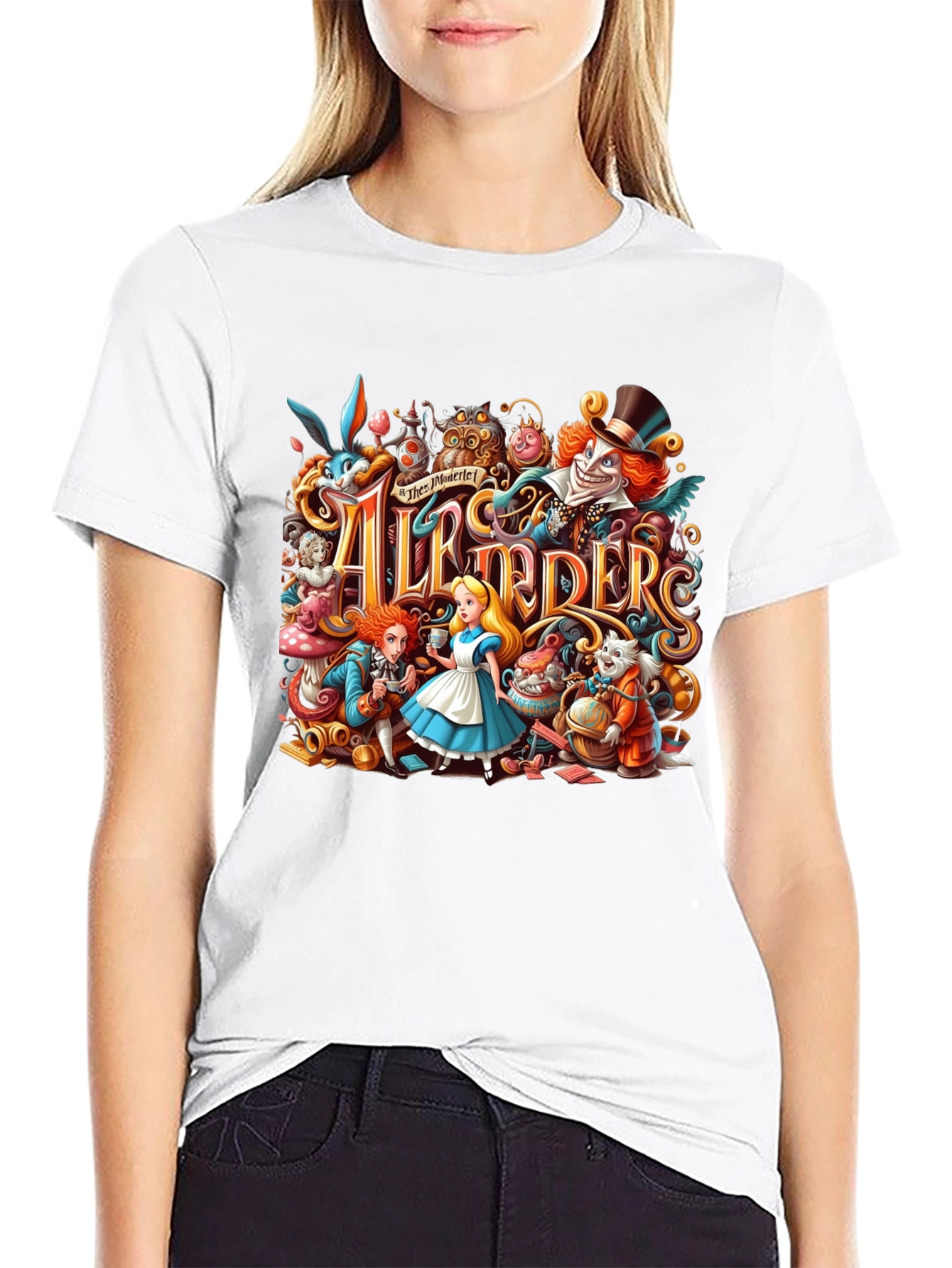 Alice in Wonderland Graphic T-Shirt
