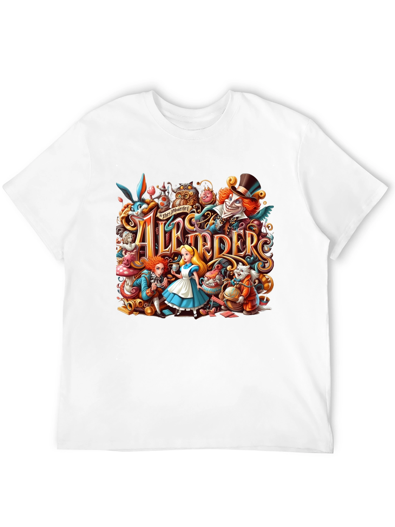 Alice in Wonderland Graphic T-Shirt