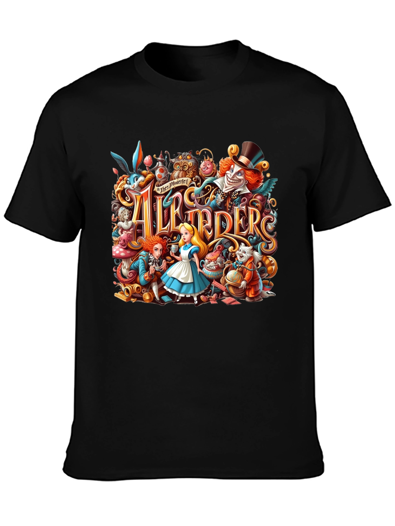 Alice in Wonderland Graphic T-Shirt