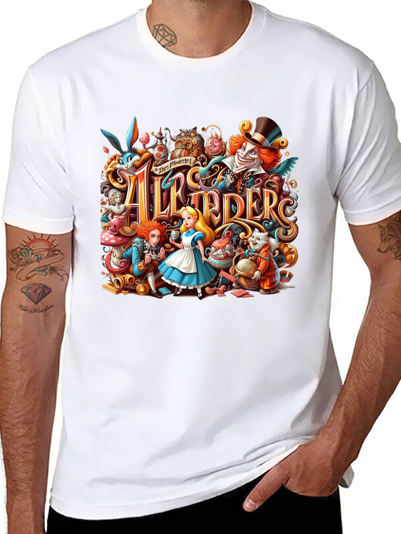 Alice in Wonderland Graphic T-Shirt