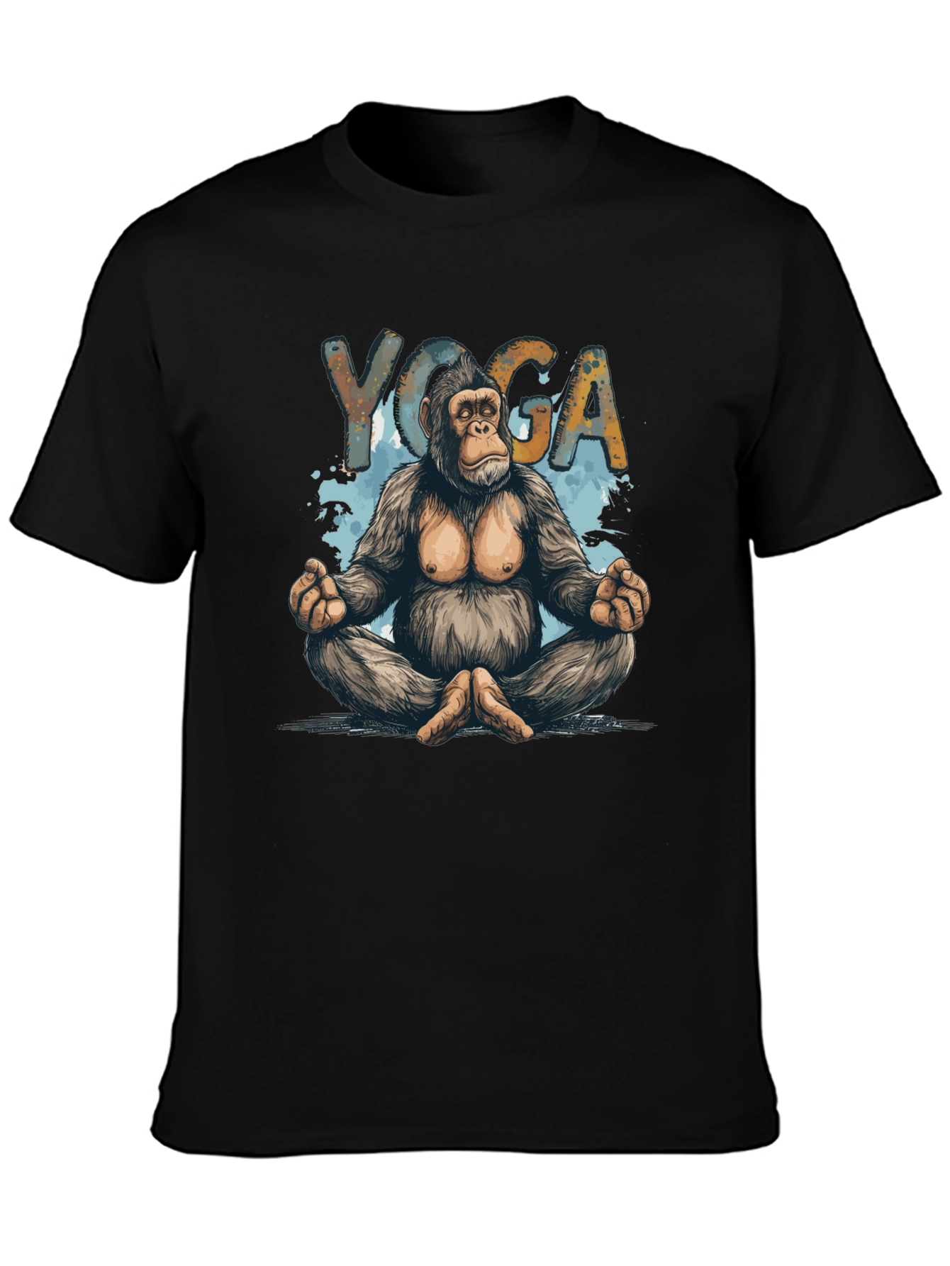 Yoga Gorilla Graphic T-Shirt - Relaxed Fit