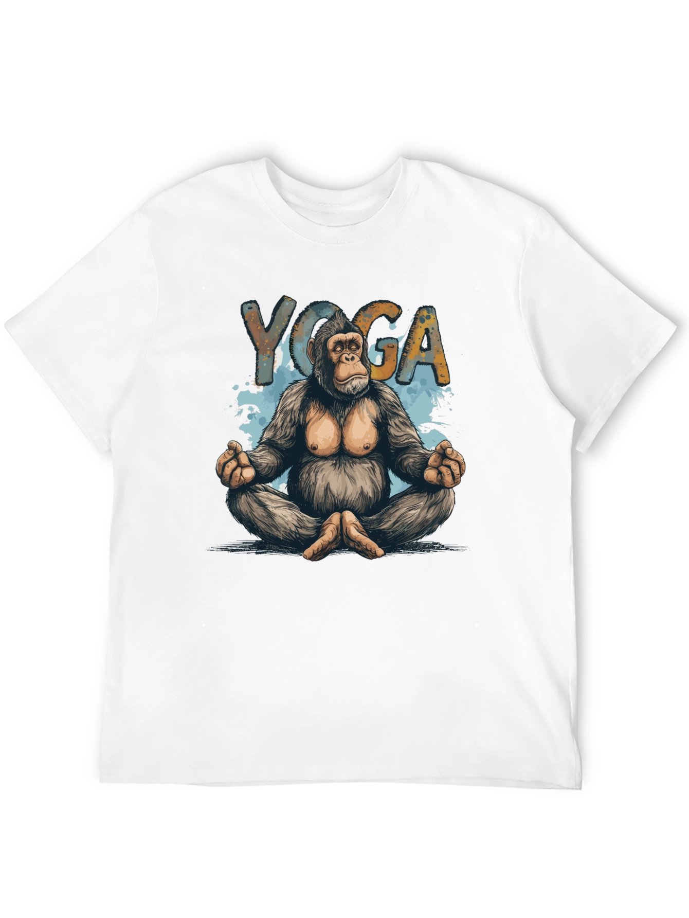 Yoga Gorilla Graphic T-Shirt - Relaxed Fit