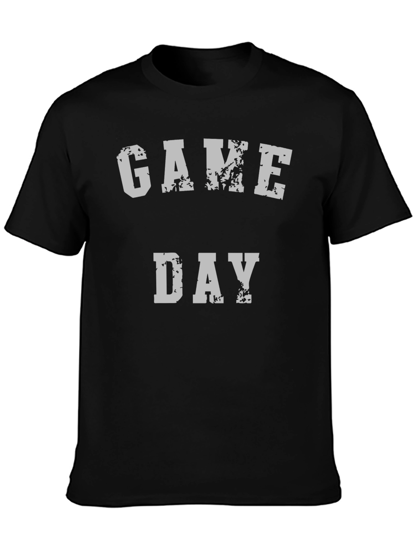 Game Day Black Graphic T-Shirt