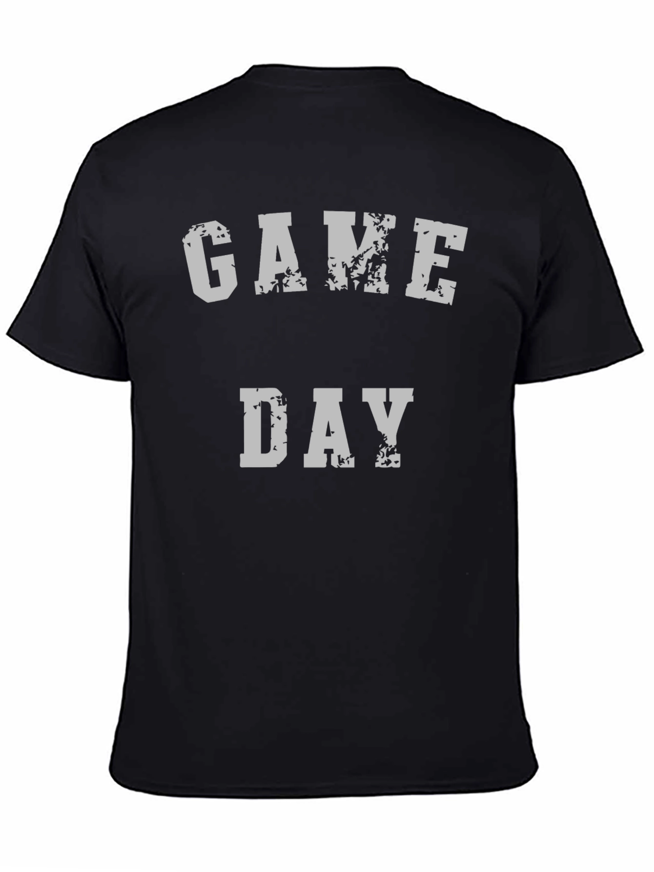 Game Day Black Graphic T-Shirt