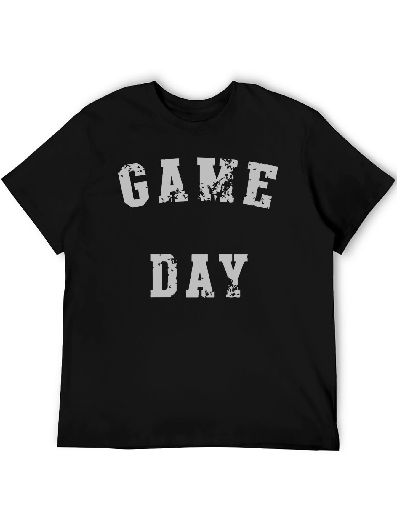 Game Day Black Graphic T-Shirt