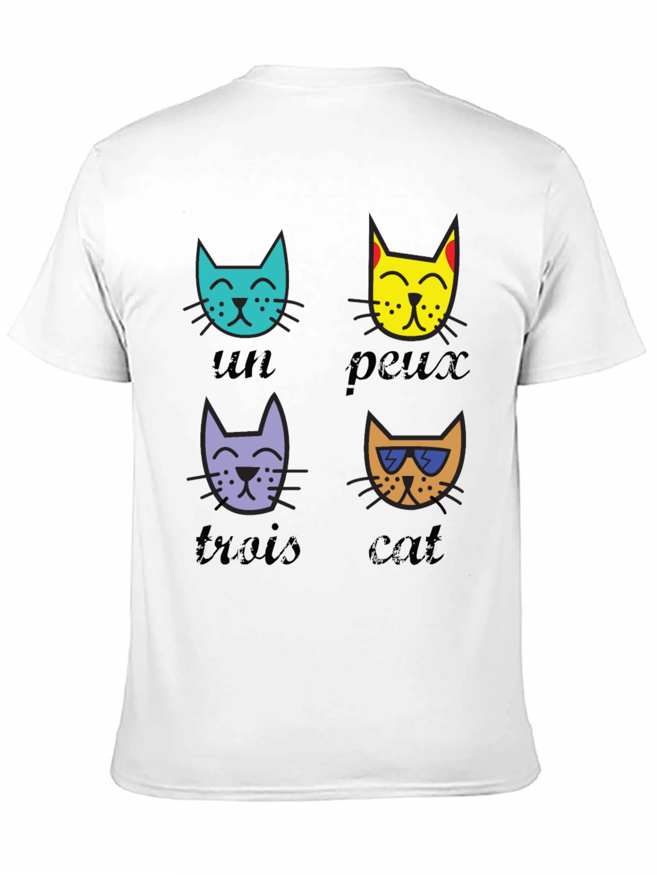 Cool Cat T-Shirt - French Inspired Funny Graphic Tee