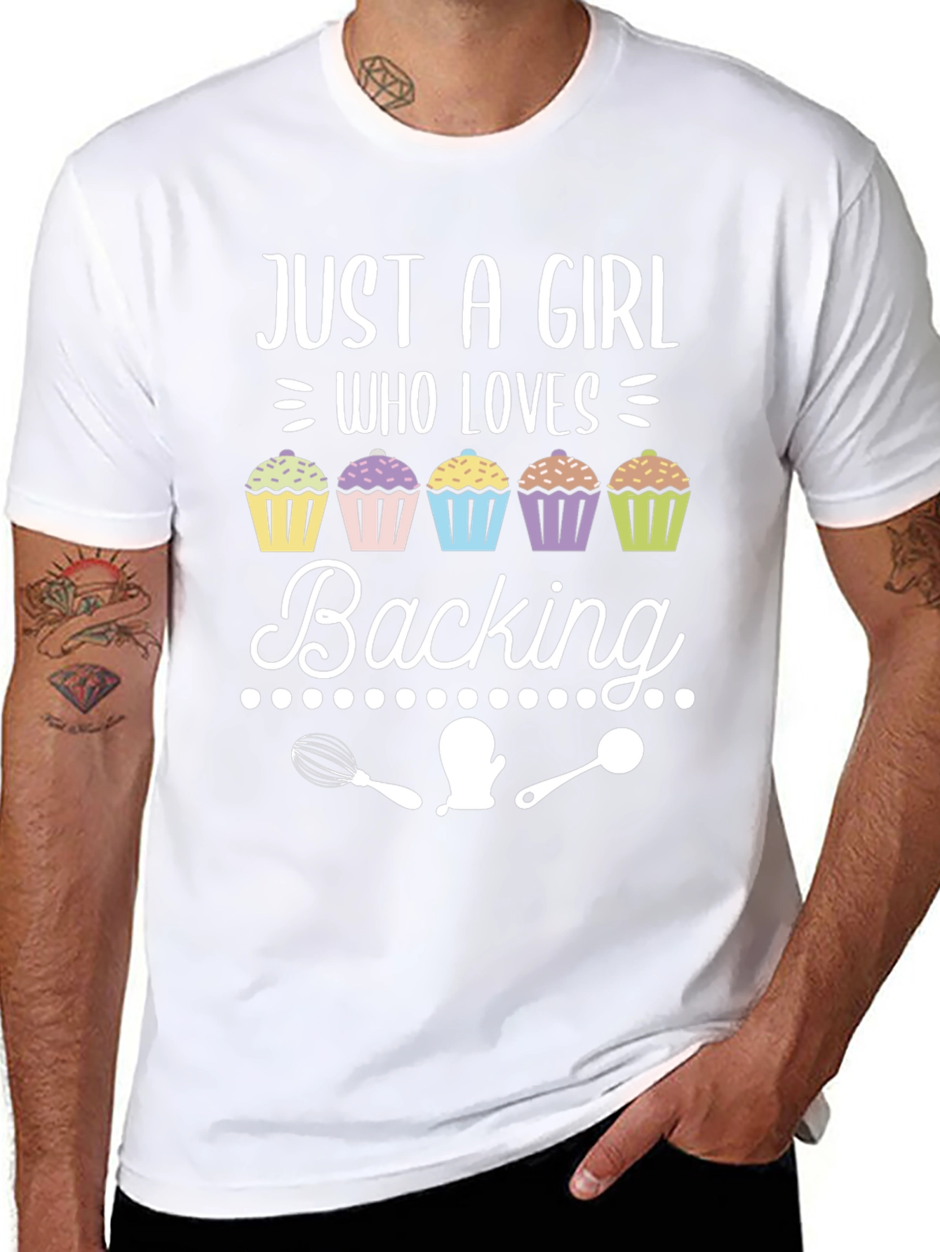 Baking Lover T-Shirt: Just A Girl Who Loves Baking