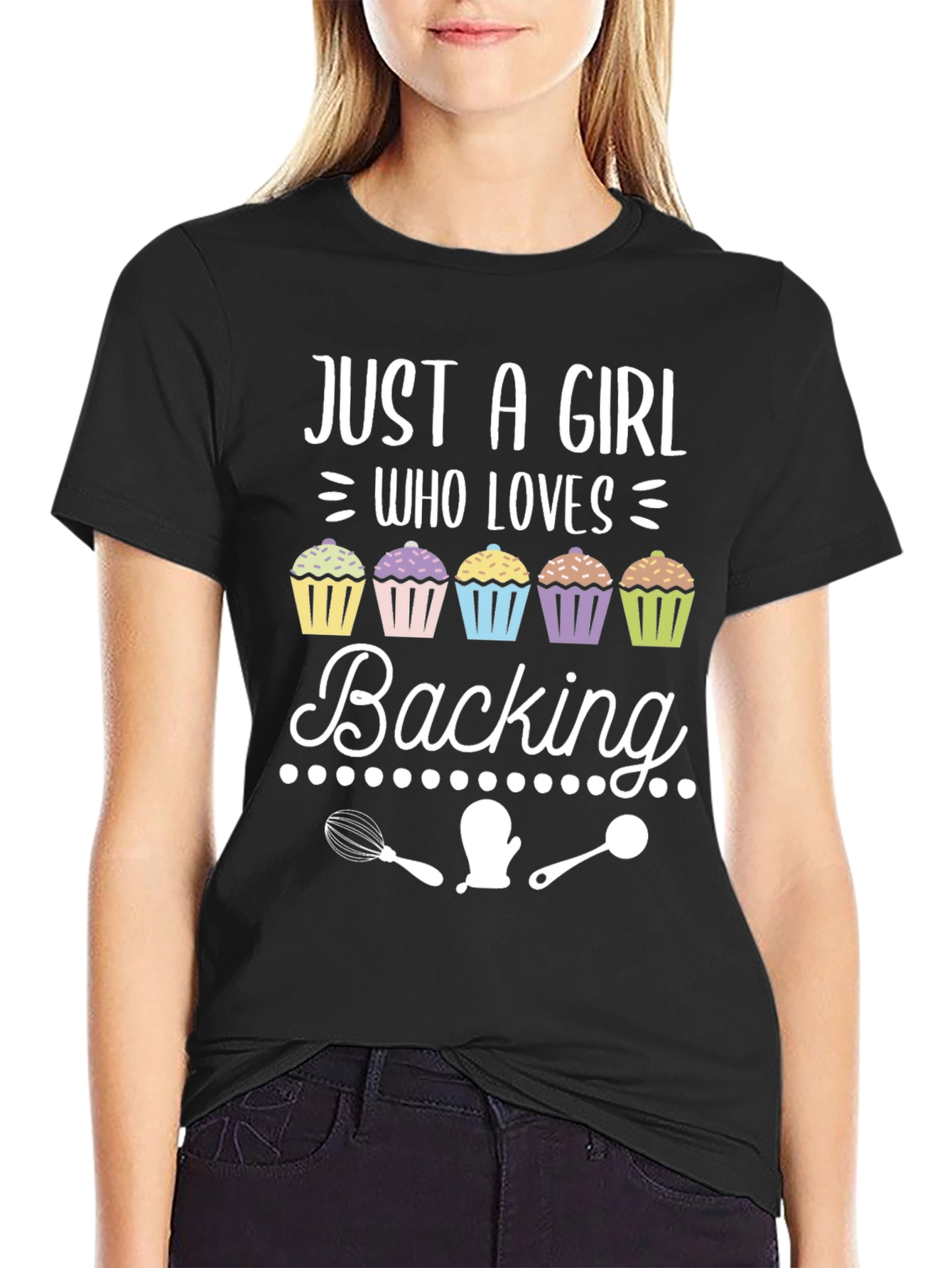 Baking Lover T-Shirt: Just A Girl Who Loves Baking