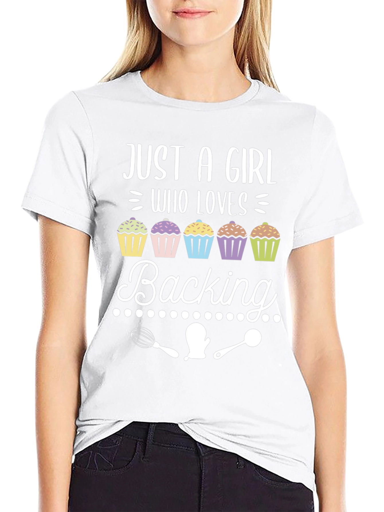 Baking Lover T-Shirt: Just A Girl Who Loves Baking
