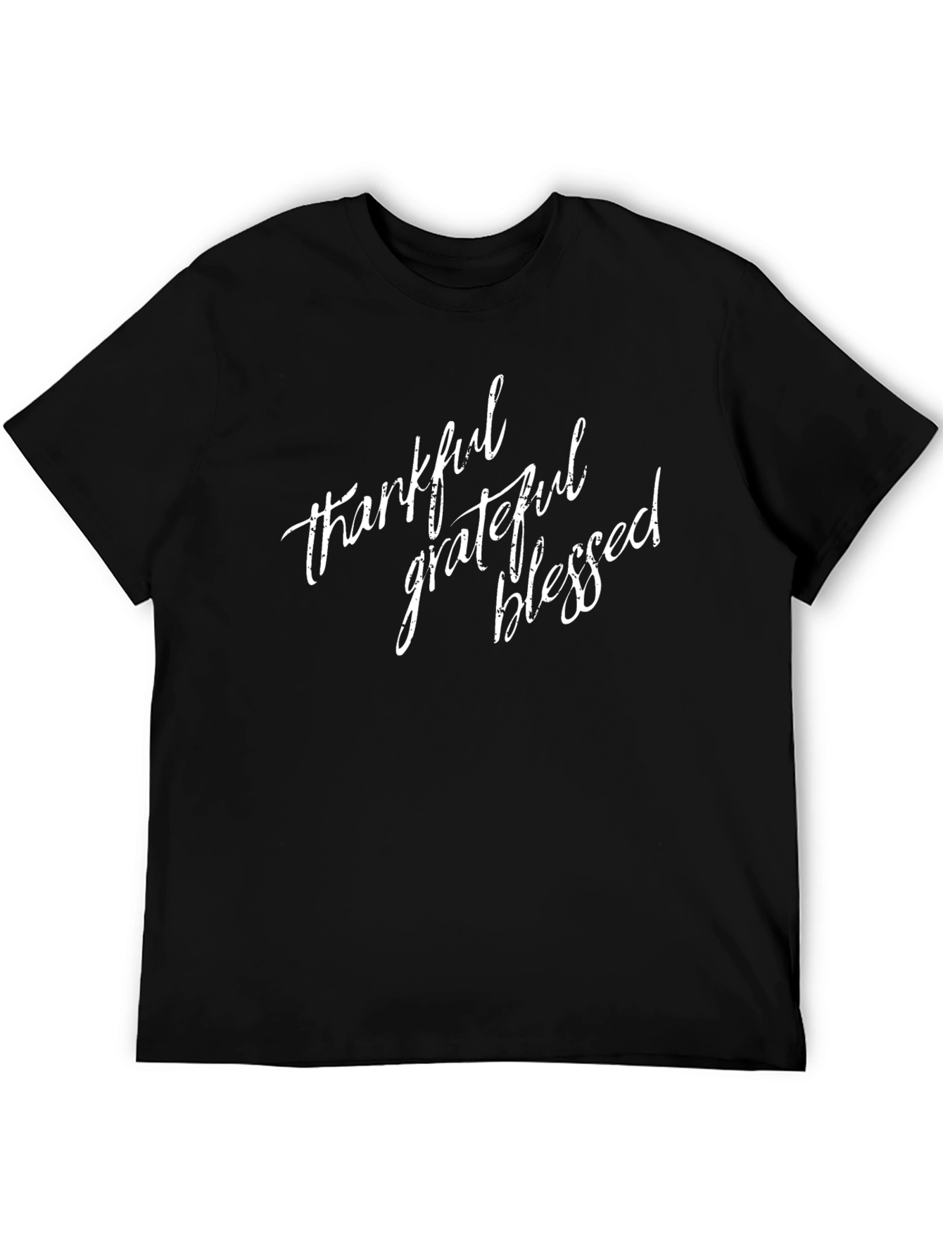 Thankful Grateful Blessed Graphic Tee