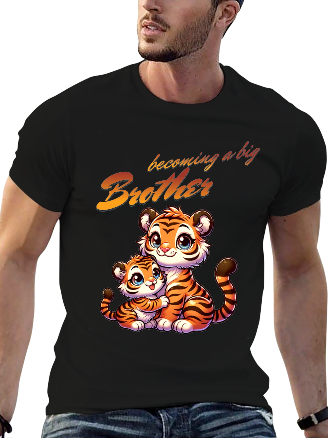 Becoming A Big Brother Tiger Cub Tee