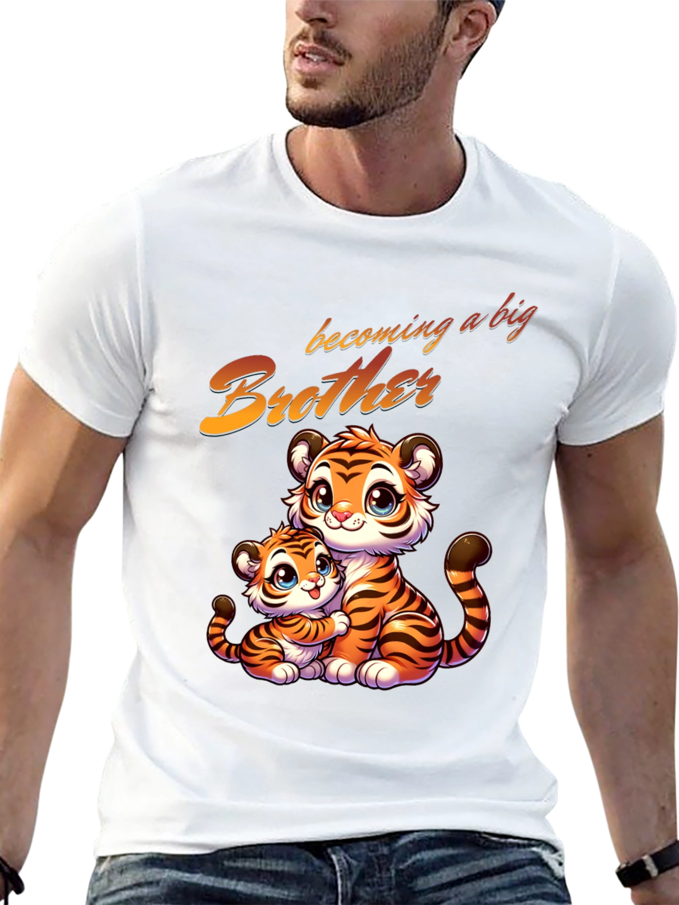 Becoming A Big Brother Tiger Cub Tee