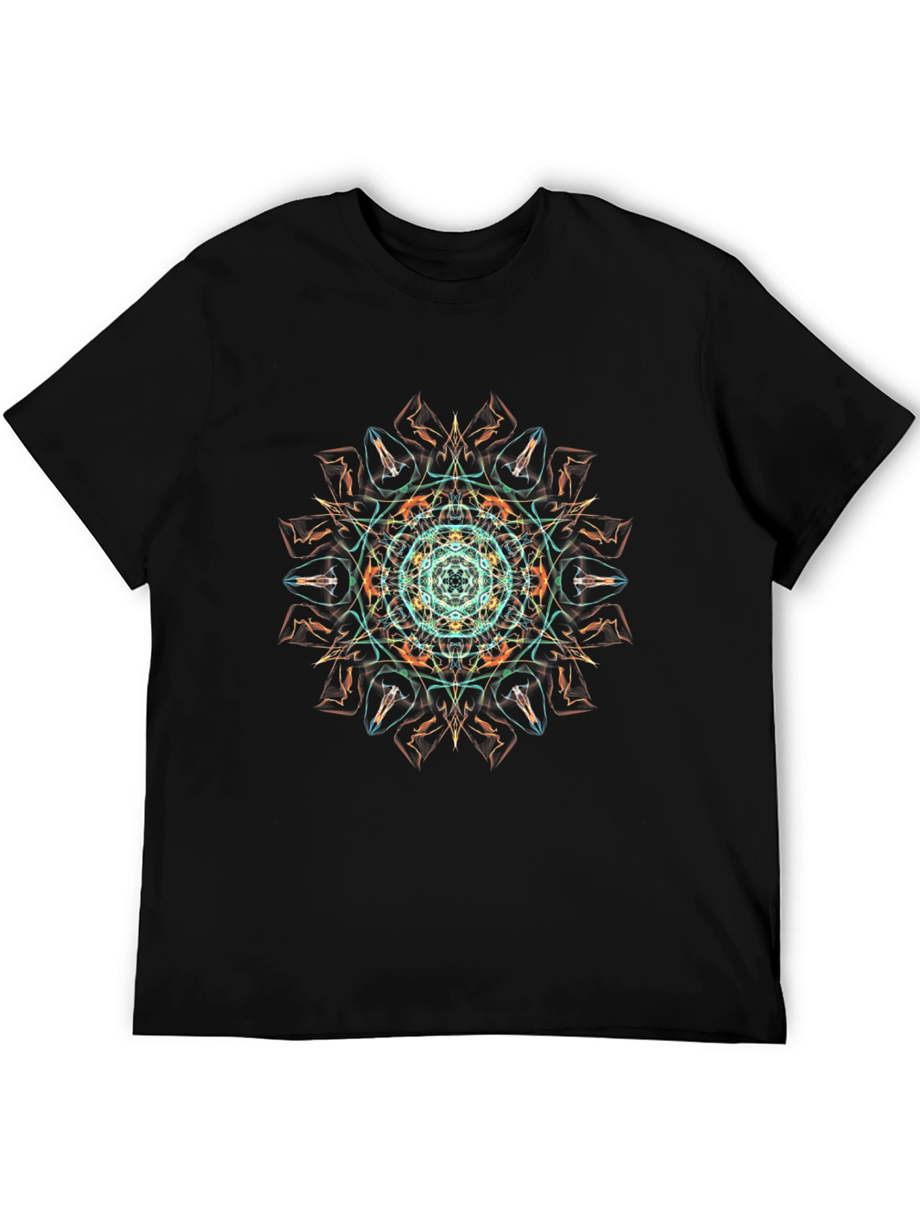 Mandala Graphic Black T-Shirt