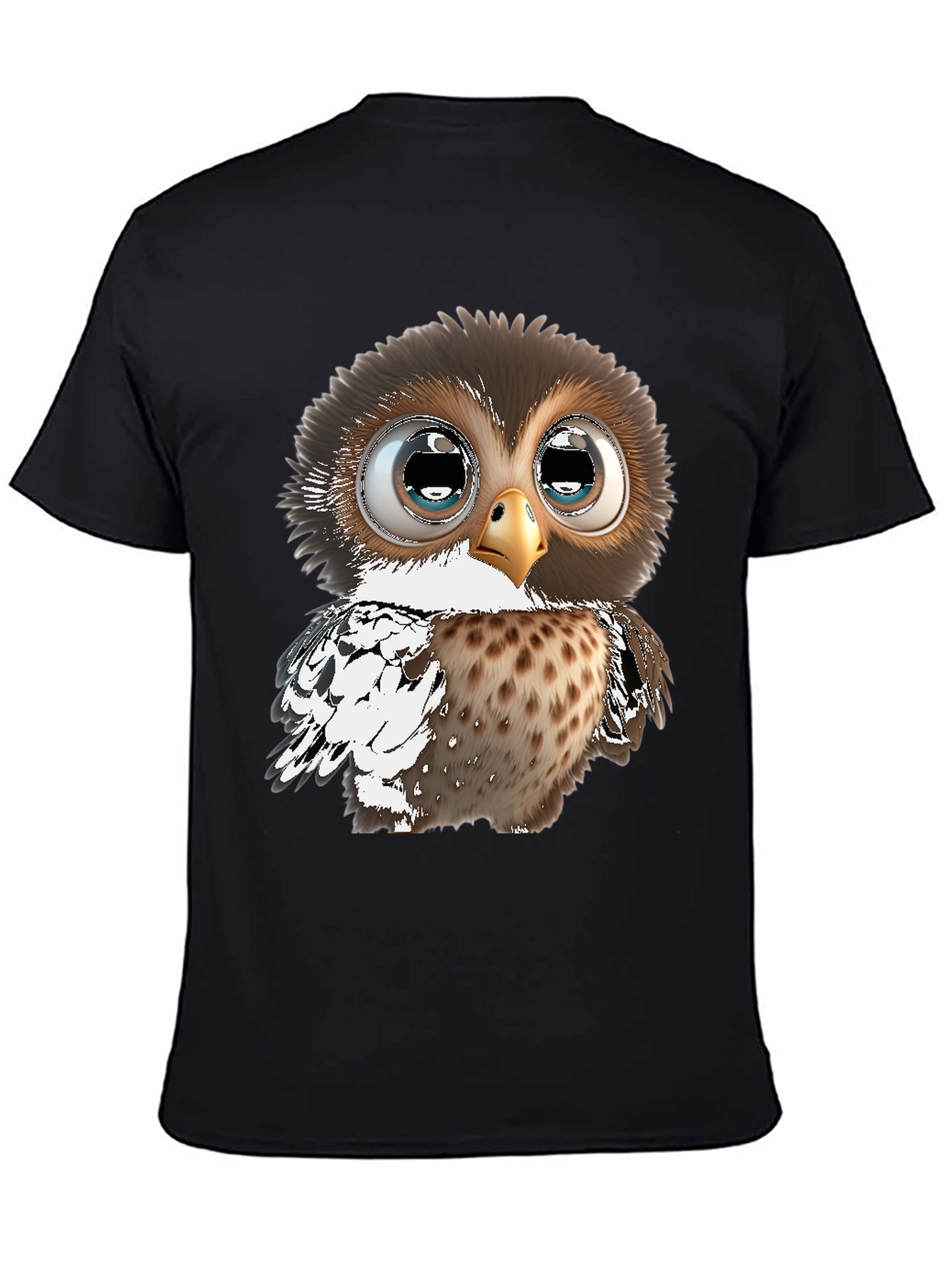 Owl Graphic Print T-Shirt