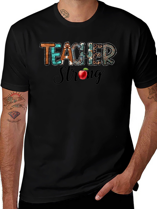 Teacher Strong Graphic Tee - Unisex Short Sleeve