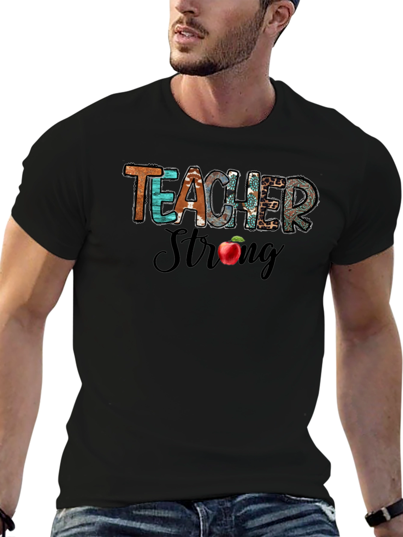 Teacher Strong Graphic Tee - Unisex Short Sleeve