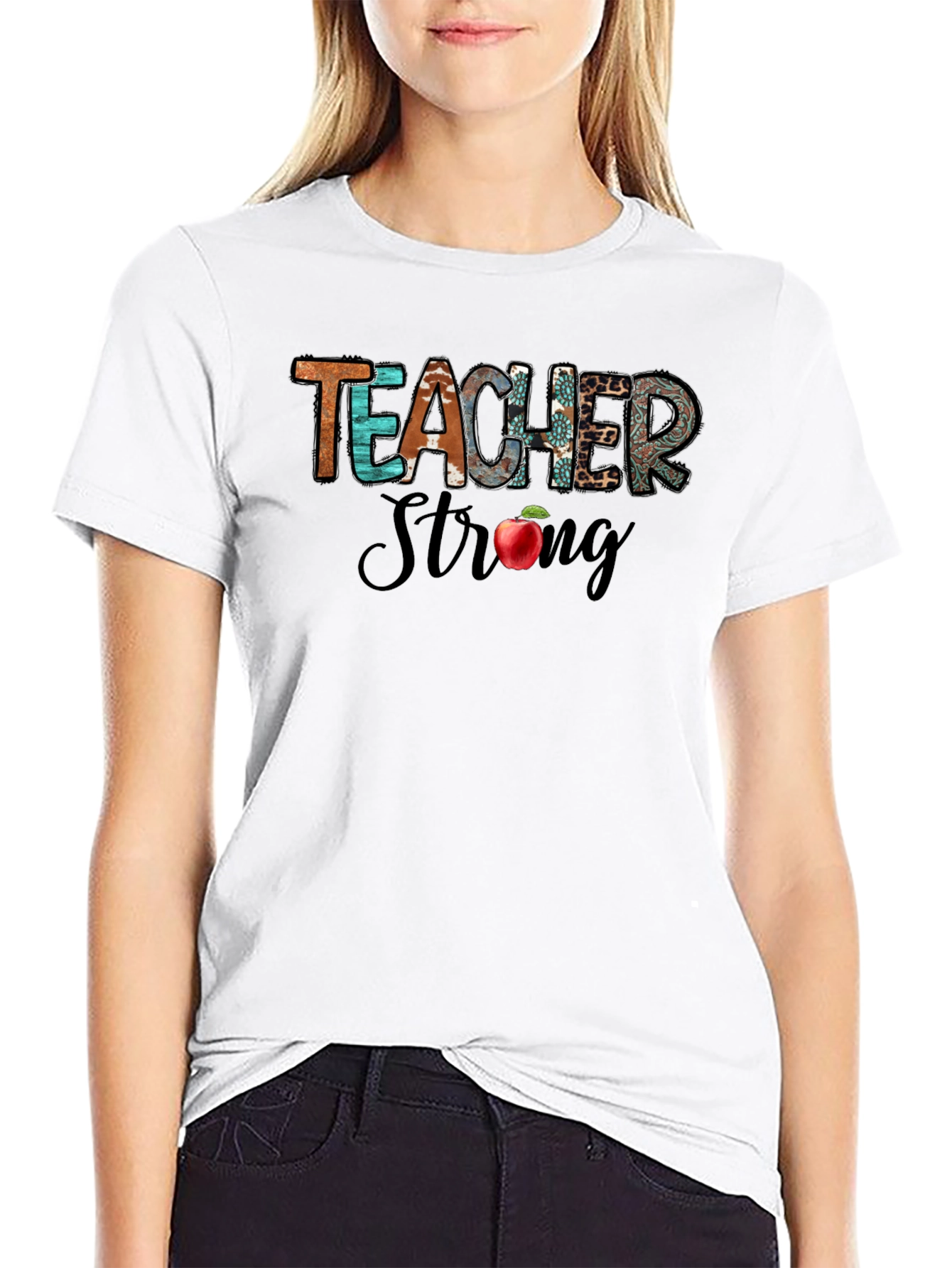 Teacher Strong Graphic Tee - Unisex Short Sleeve