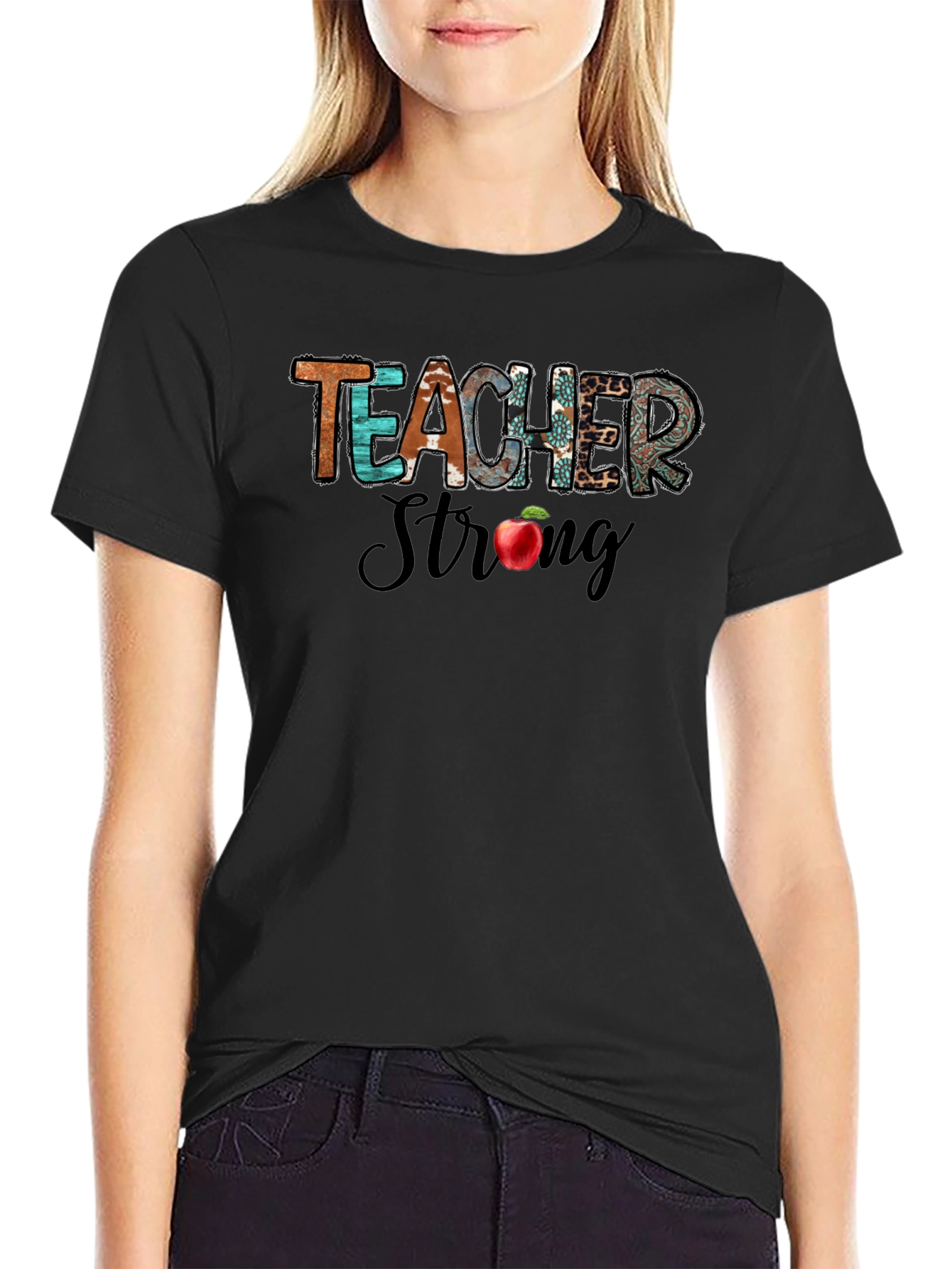 Teacher Strong Graphic Tee - Unisex Short Sleeve