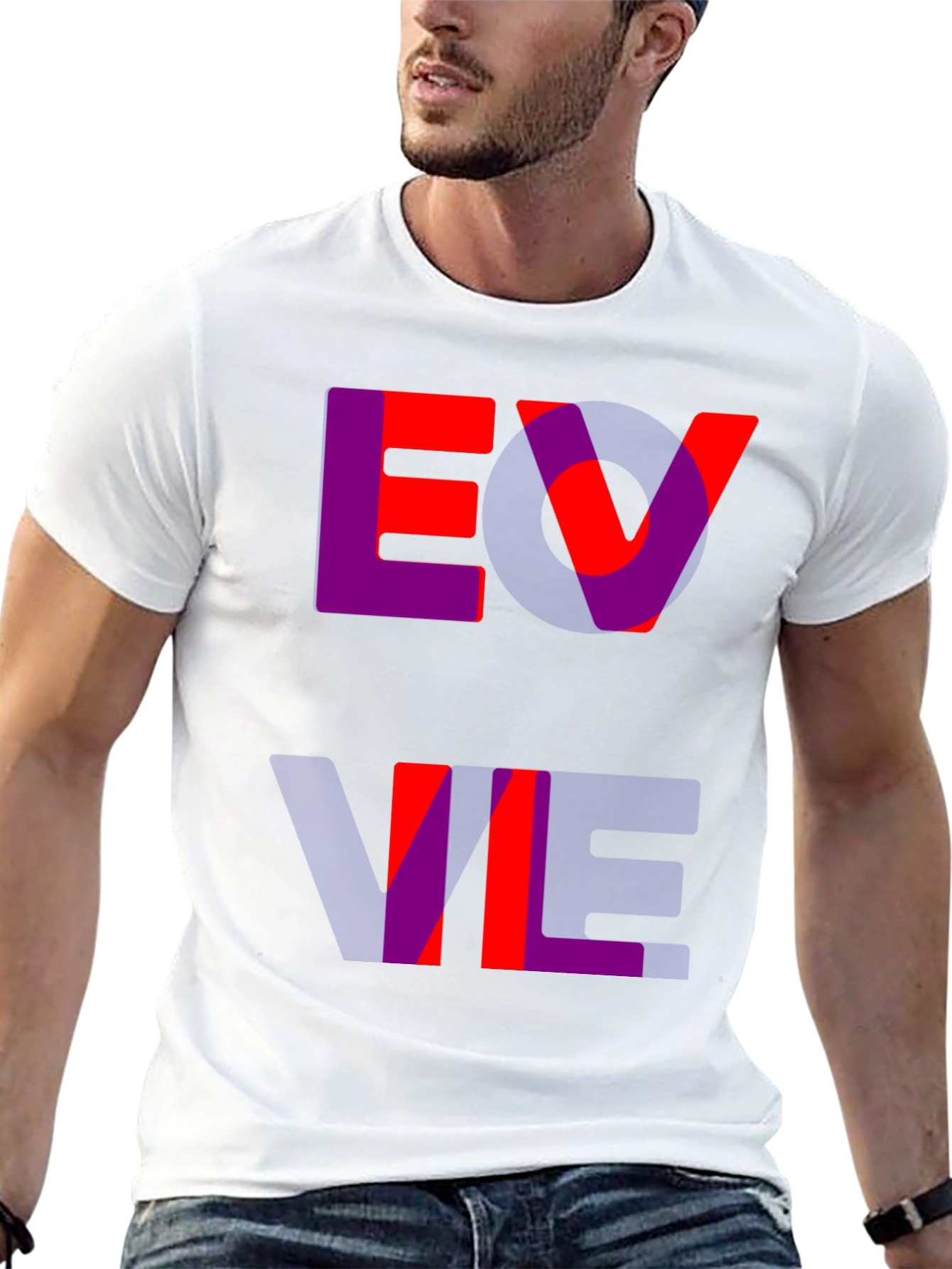 Bold Graphic Tee - Evil Design