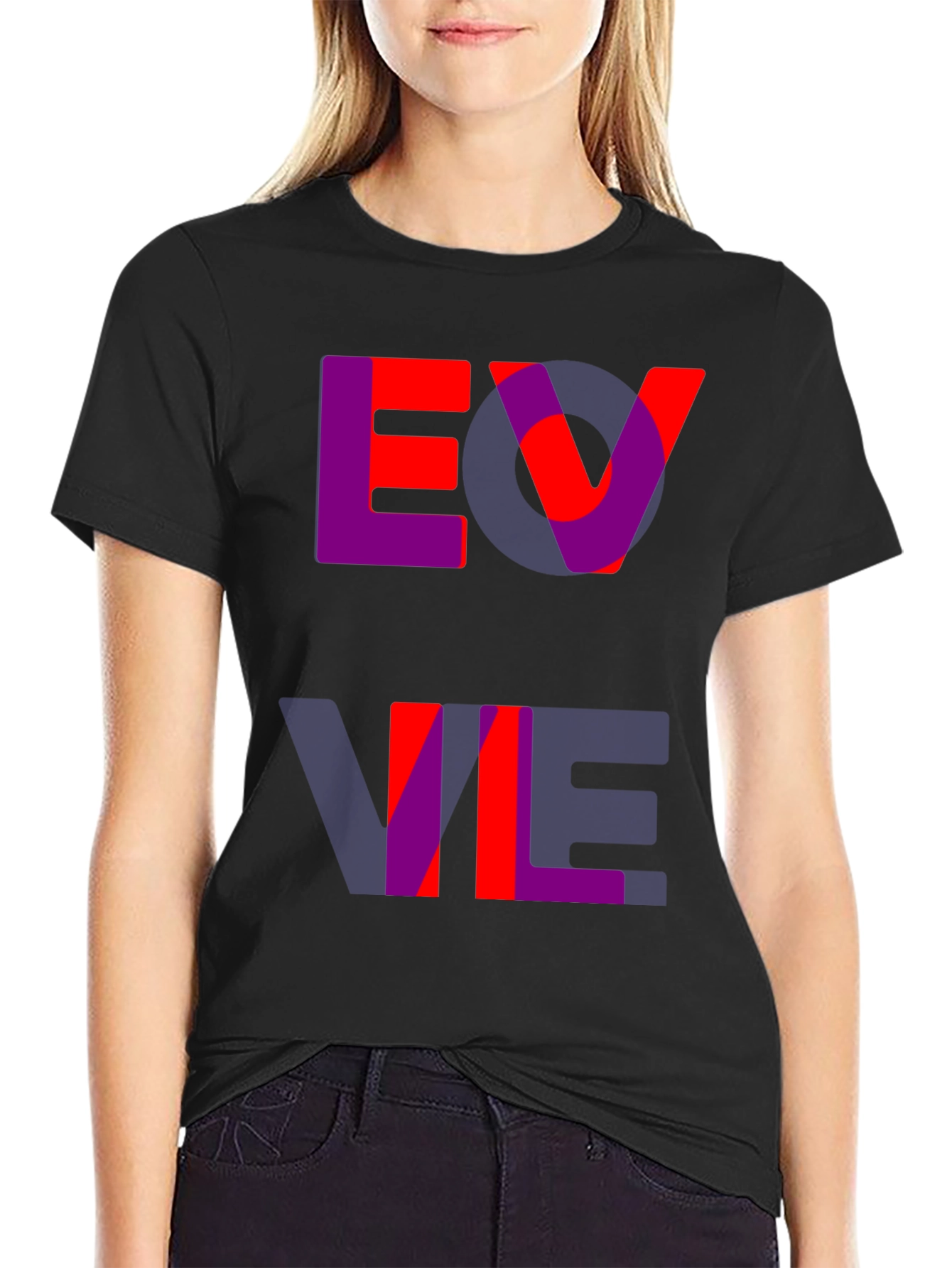 Bold Graphic Tee - Evil Design