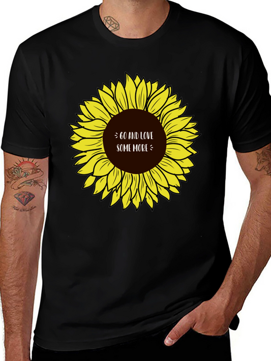 Go and Love Some More Sunflower Graphic Tee