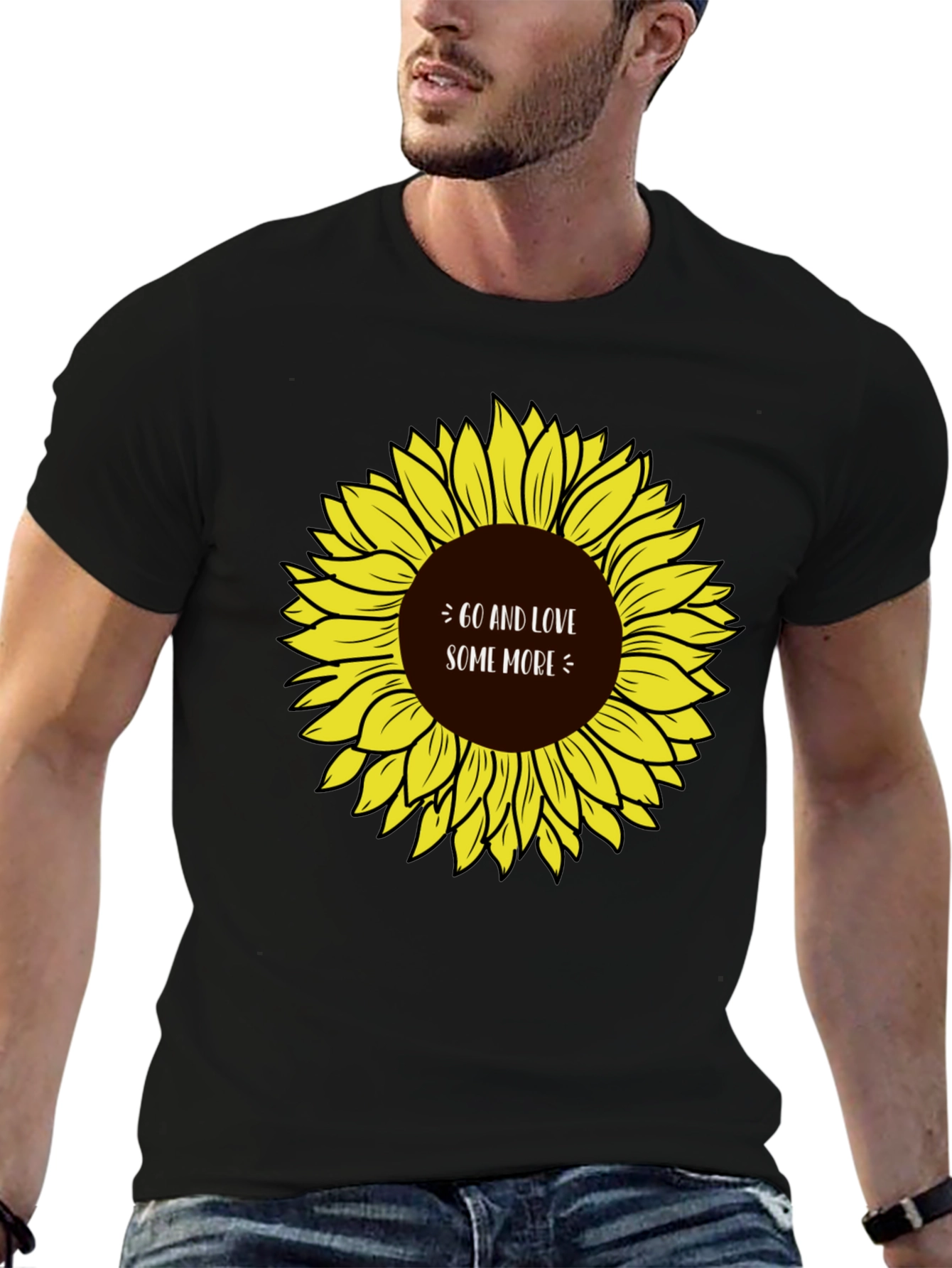 Go and Love Some More Sunflower Graphic Tee