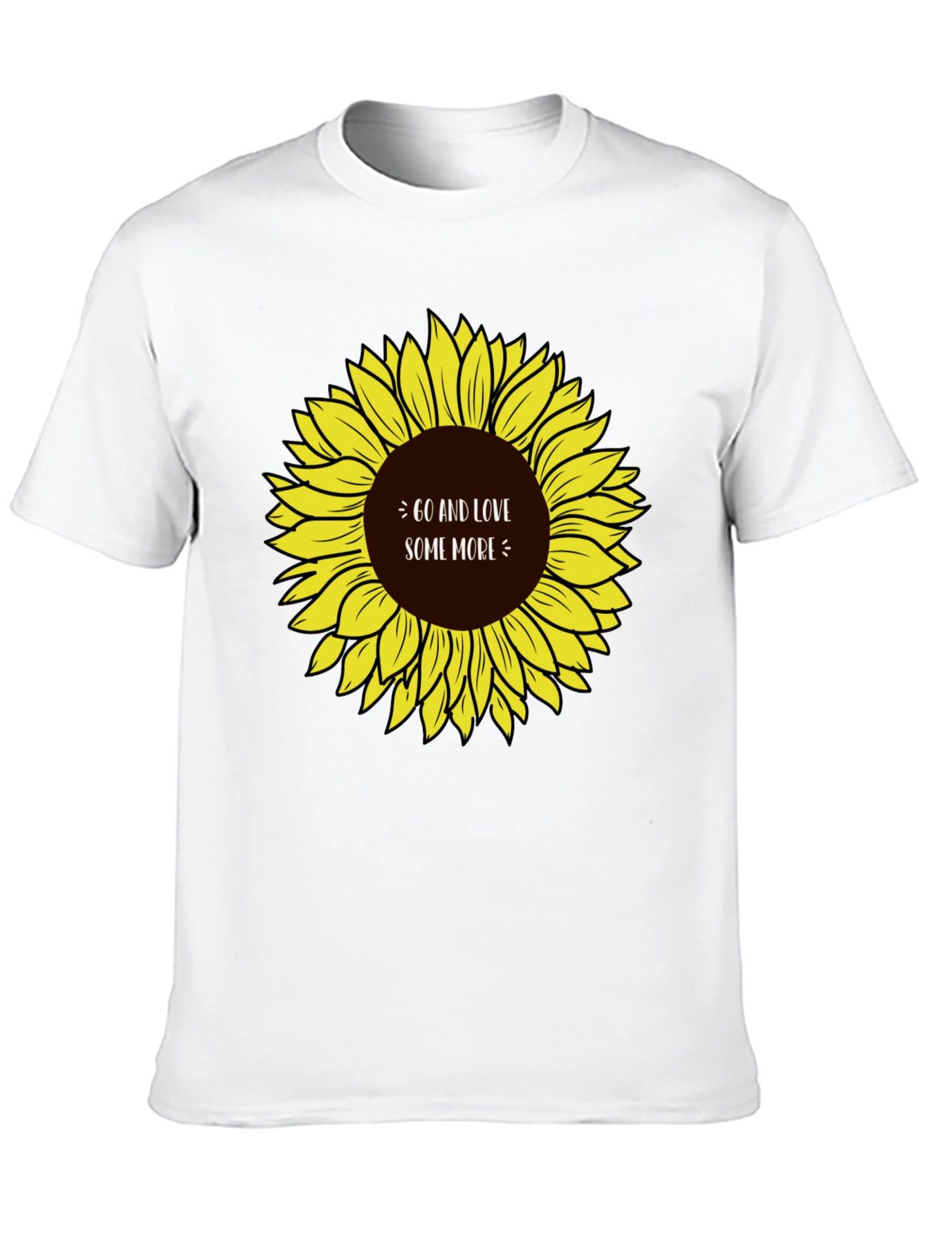 Go and Love Some More Sunflower Graphic Tee
