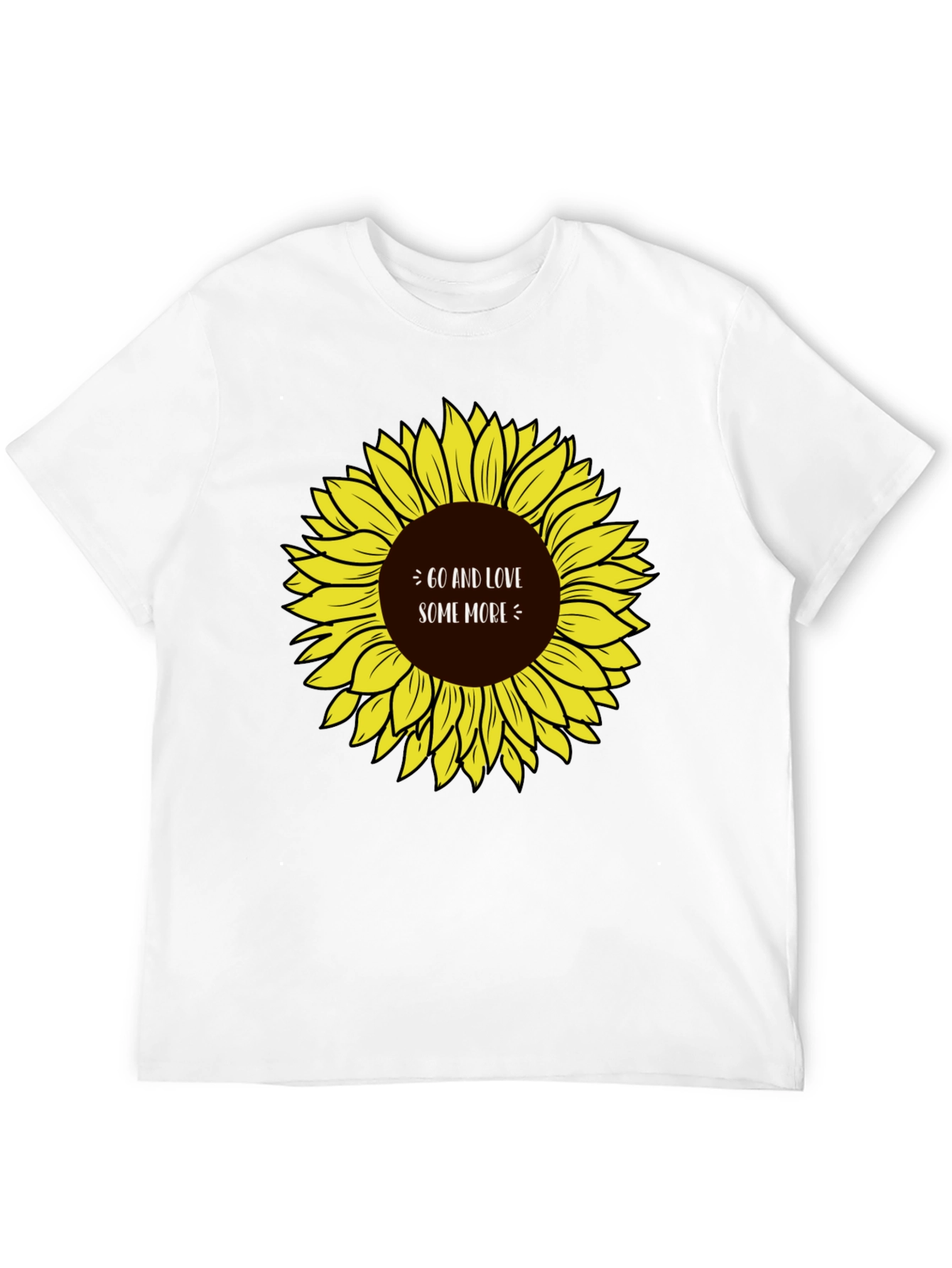 Go and Love Some More Sunflower Graphic Tee