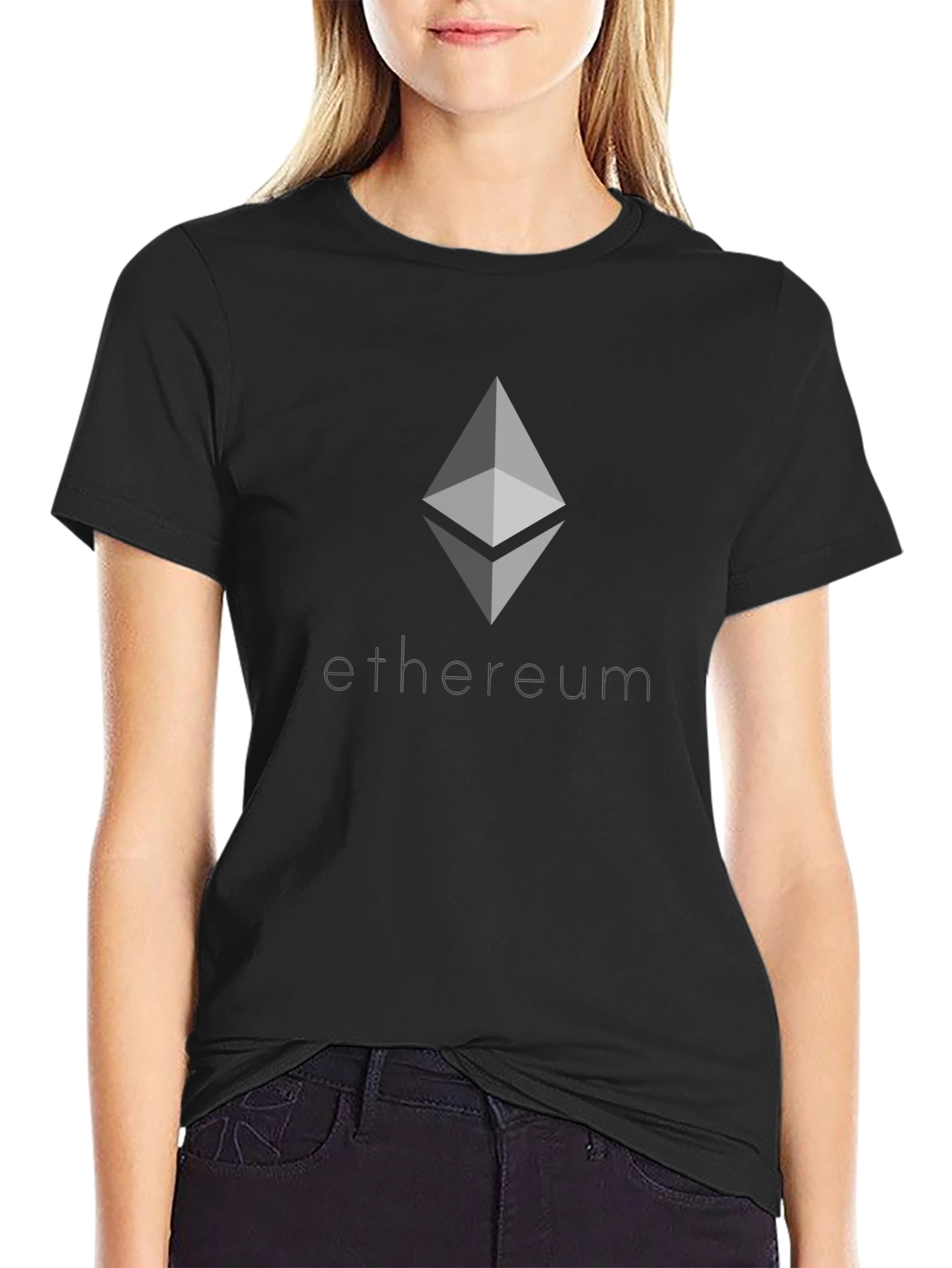 Ethereum Crypto Black T-Shirt