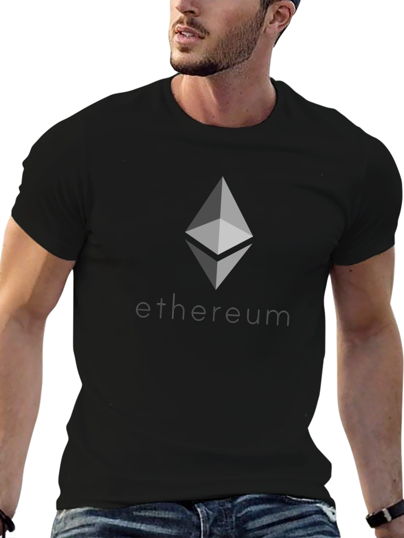 Ethereum Crypto Black T-Shirt